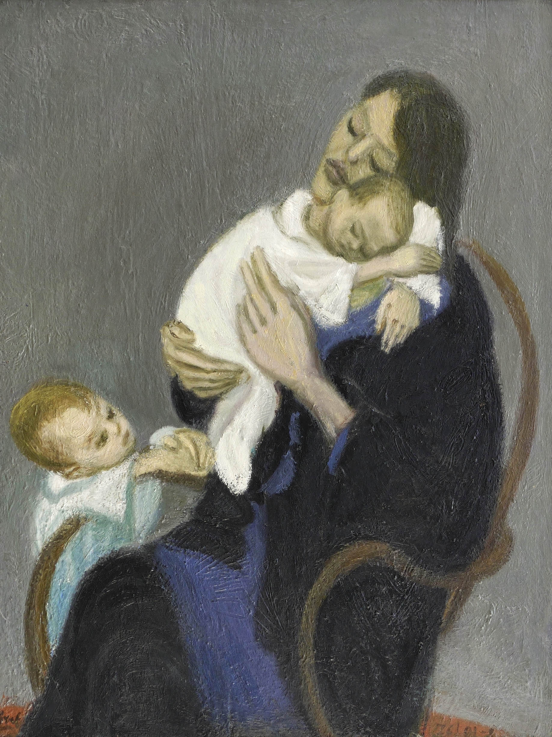 Karen mit Paul und Valentin