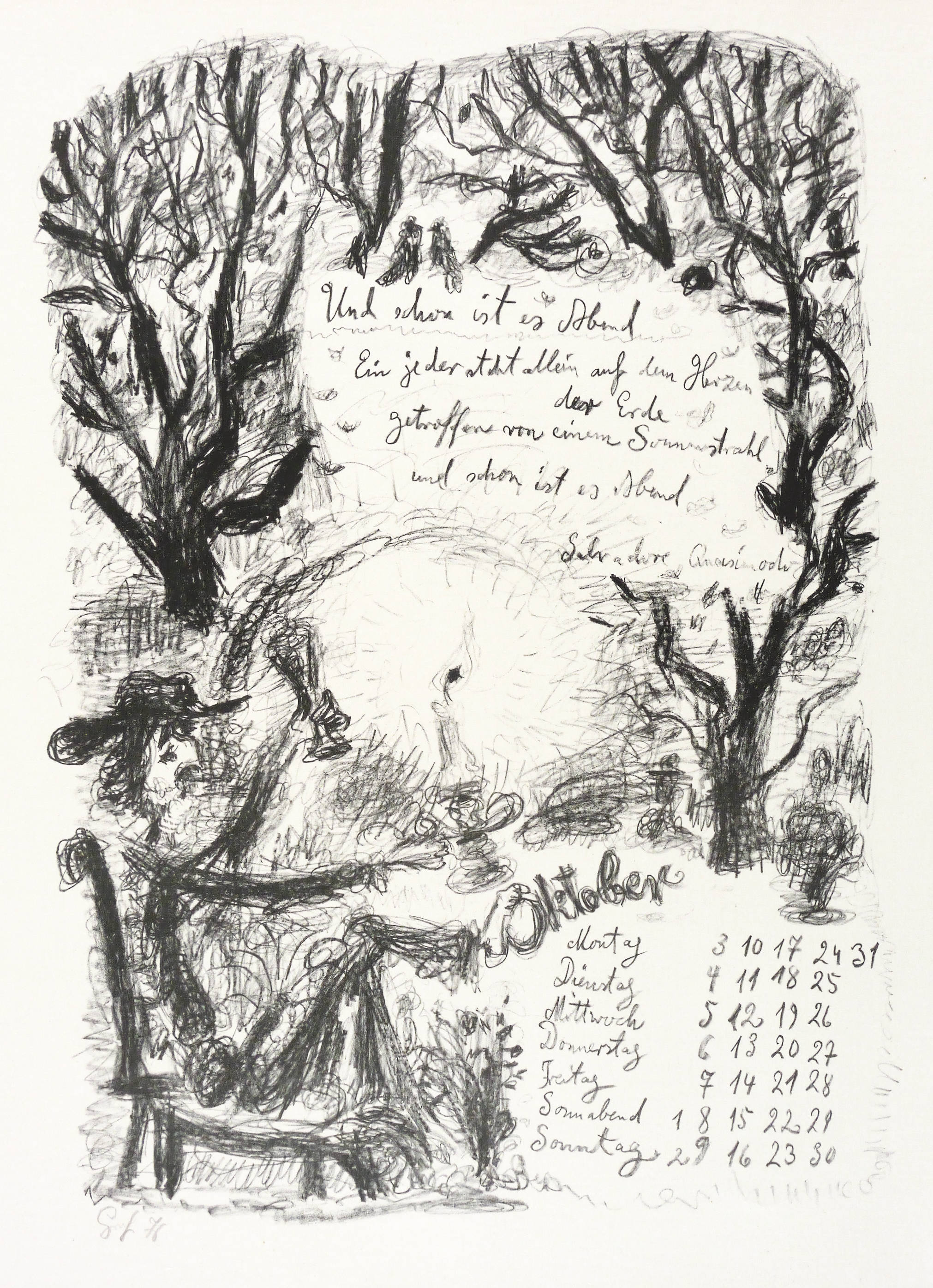 Und schon ist es Abend (Kalenderblatt)