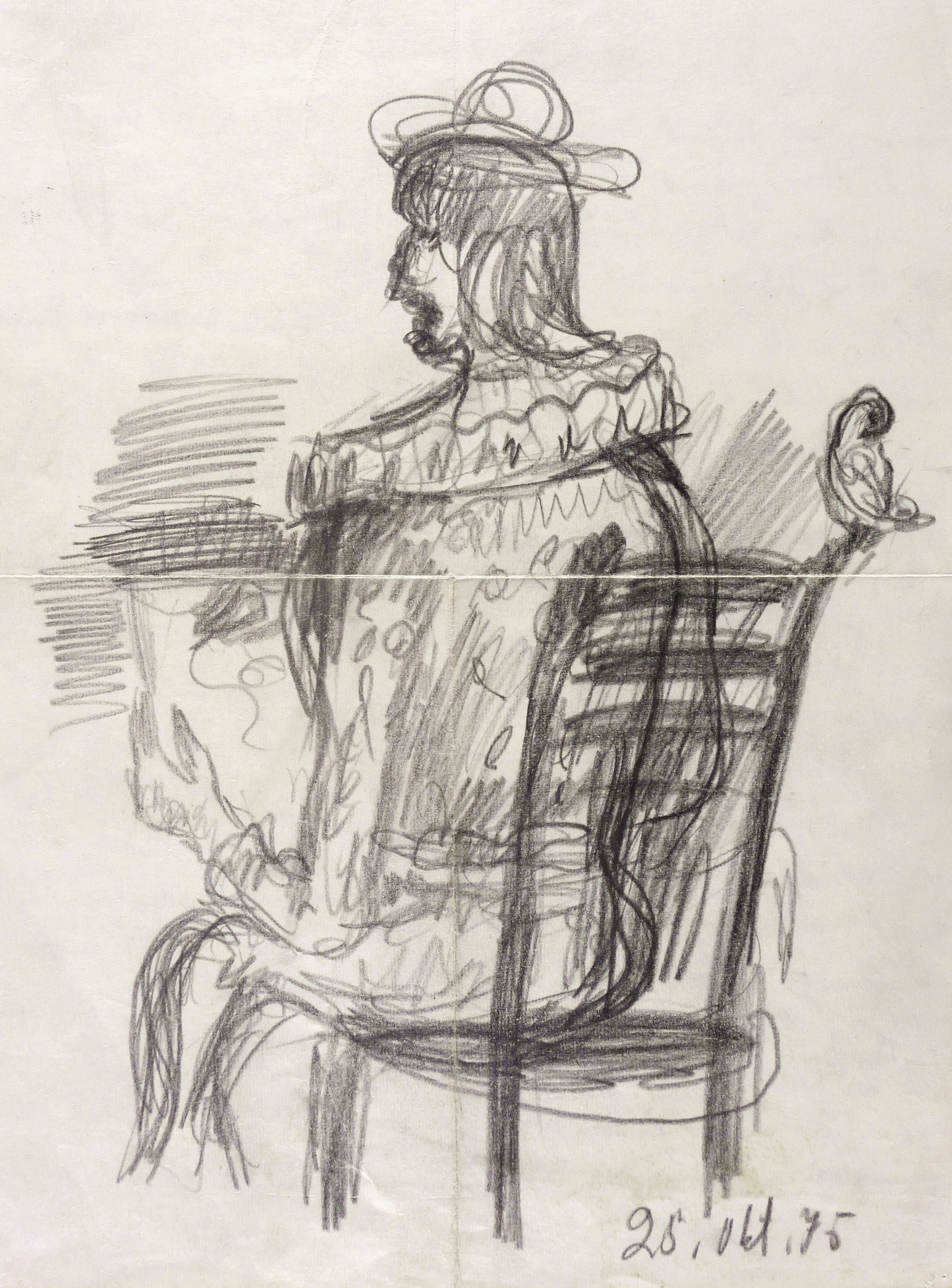 Maler als Pierrot (Selbst)