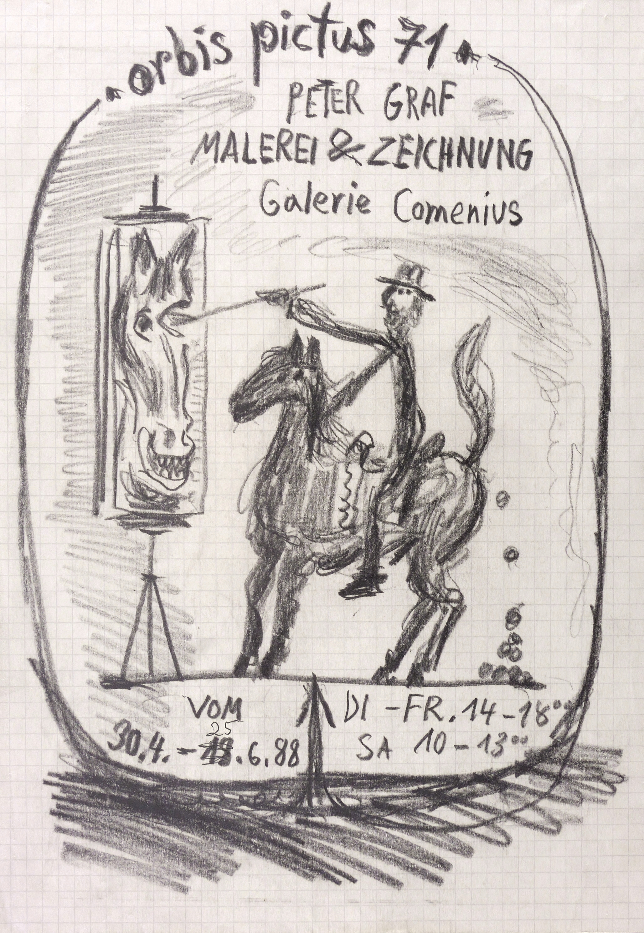 Plakatentwurf (Orbis pictus 71)