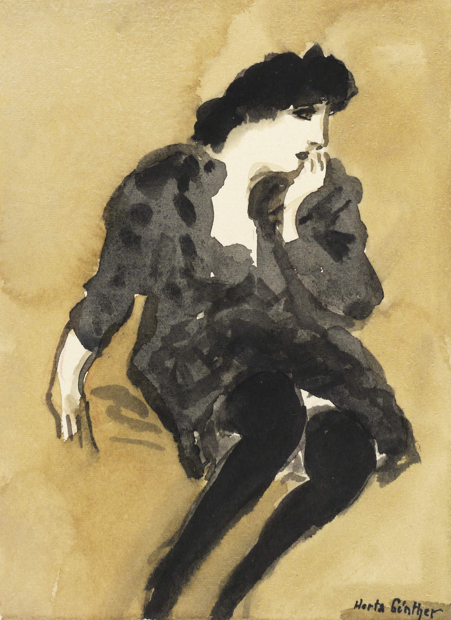 Herta Günther – „Sitzende“