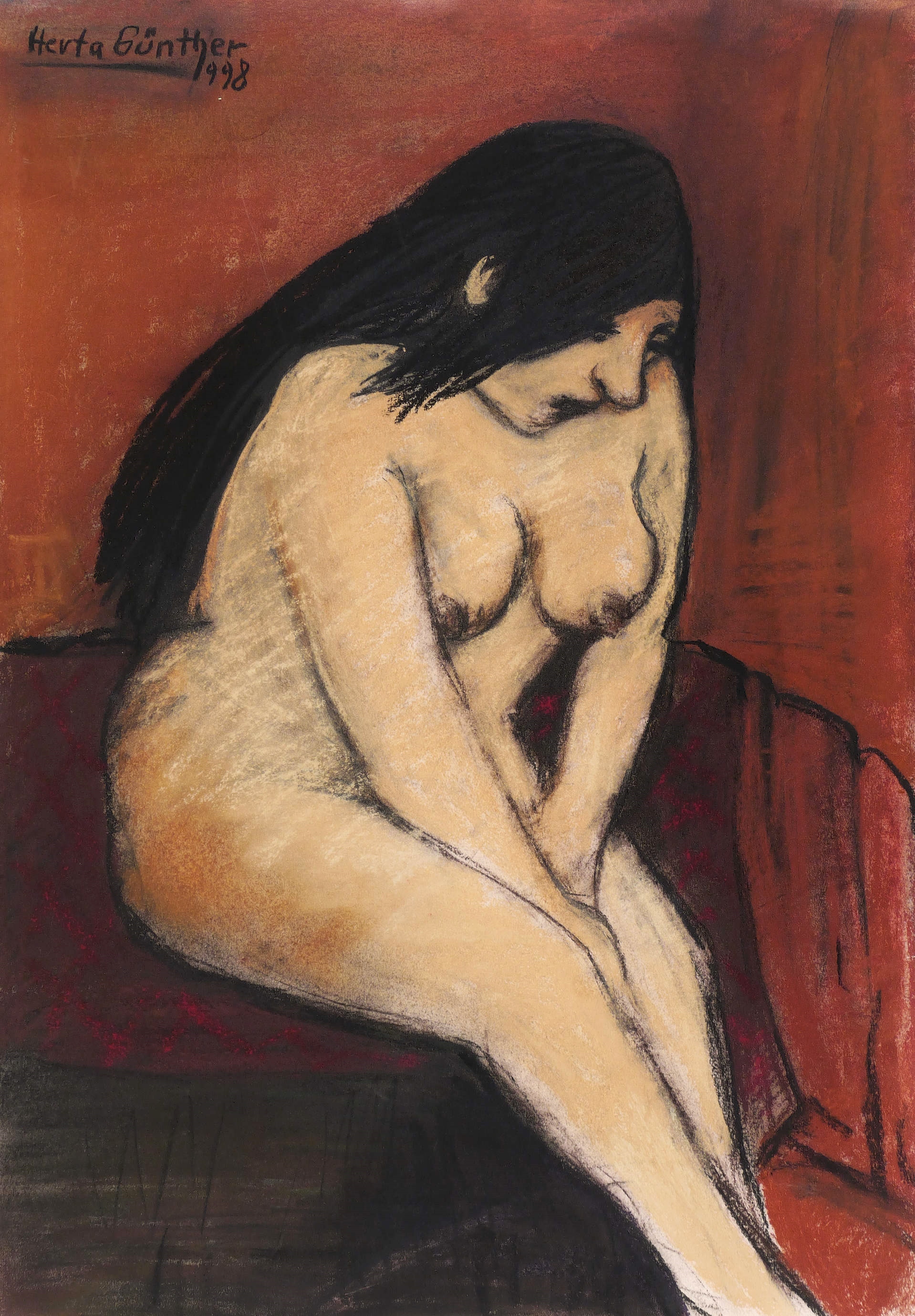 Herta Günther, Fußbad, 1998