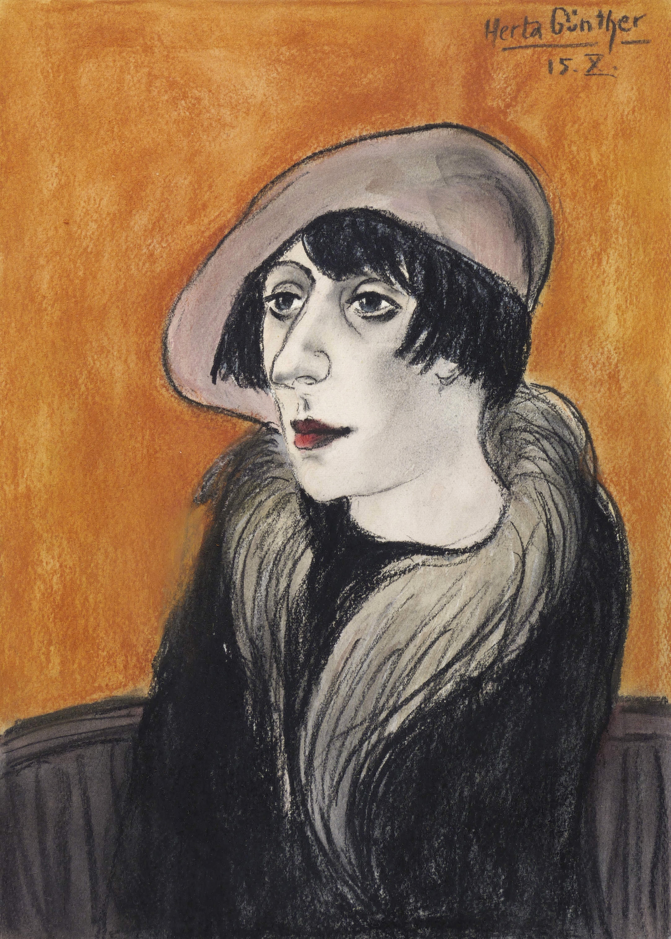 Herta Günther – „Dame im Pelz“