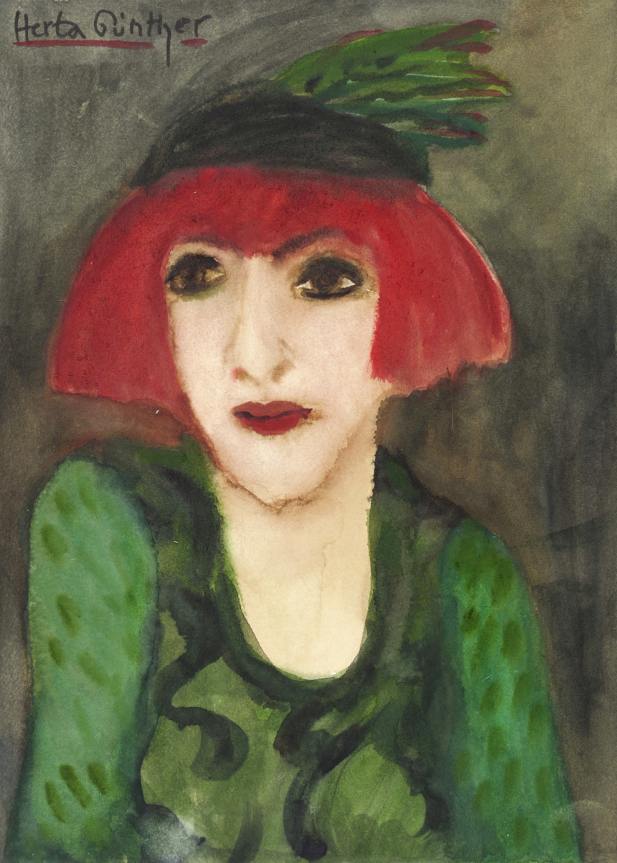 Herta Günther – „Grüne Bluse“