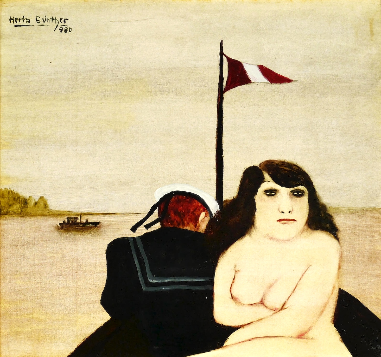 Herta Günther, Maritimer Akt, 1980