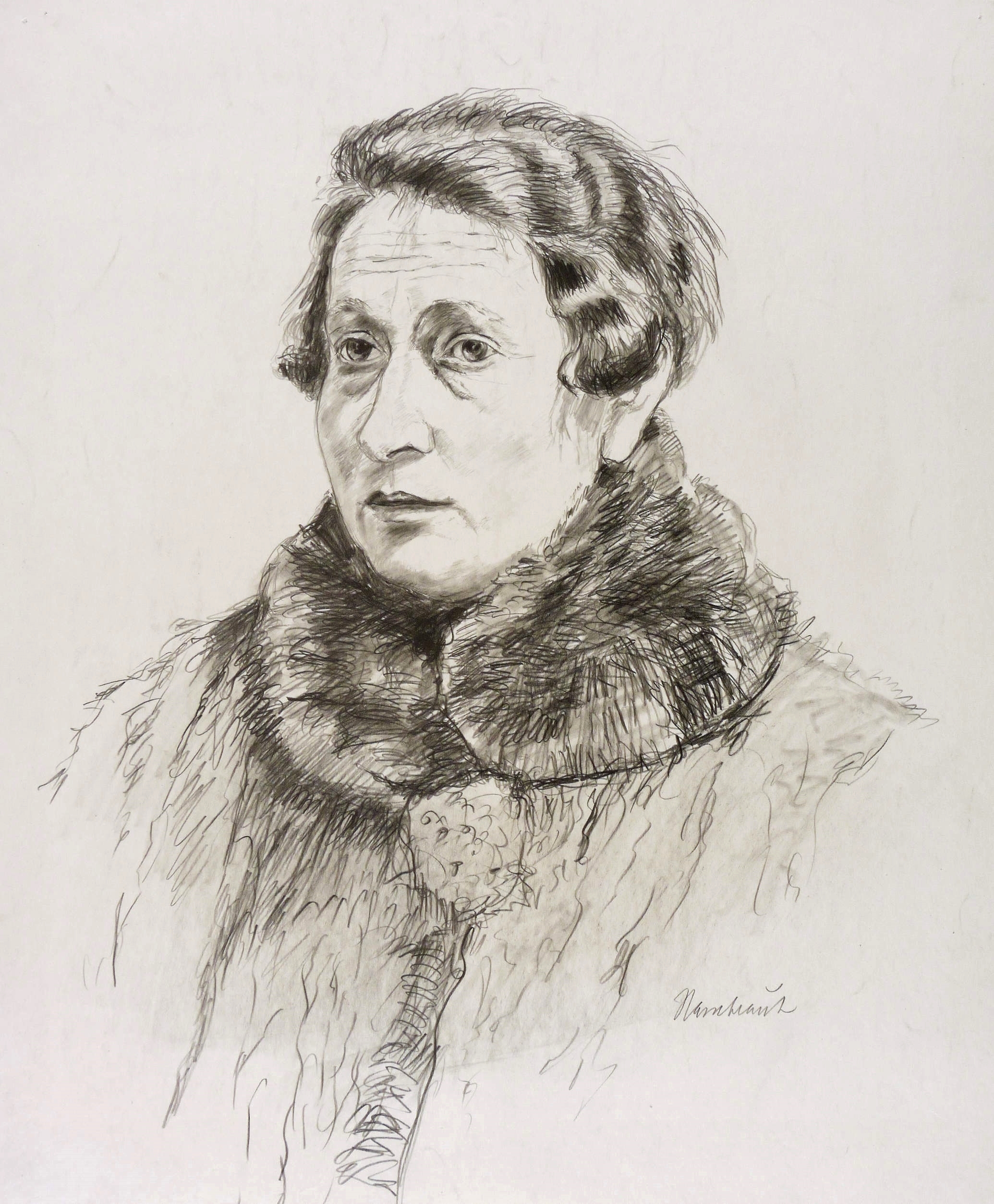 Ernst Hassebrauk, Porträt Charlotte, 1940-1945