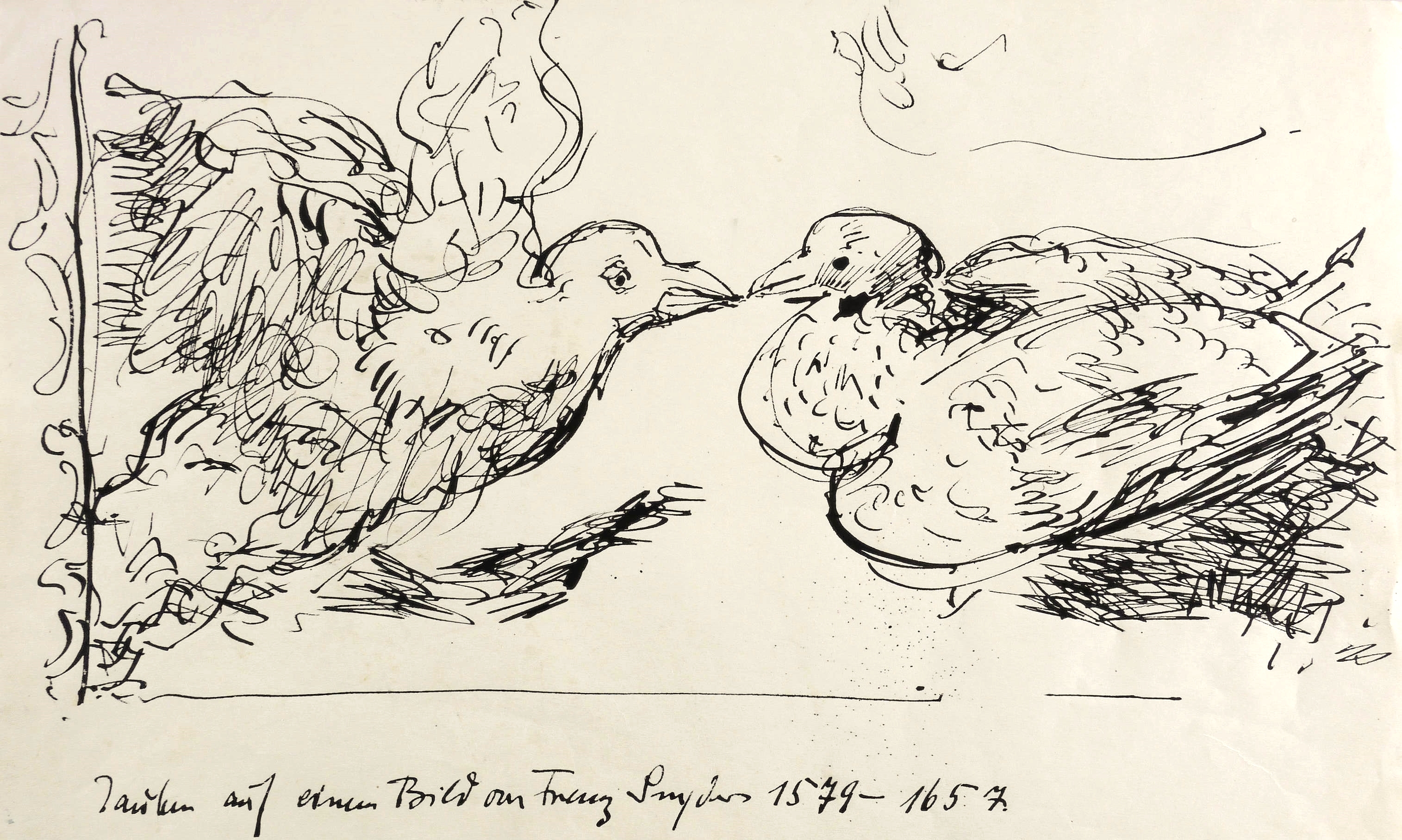 Taubenpaar (nach Frans Snyders)