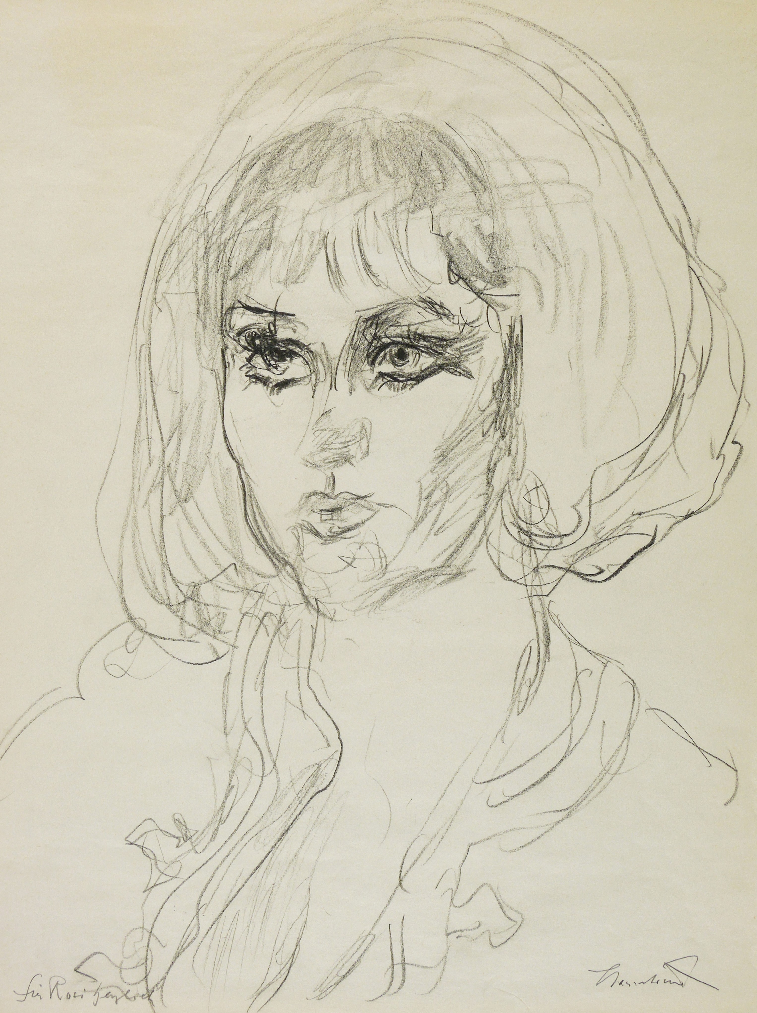 Bildnis Rosemarie Böttger (I) Bildnis Rosemarie Böttger (I)