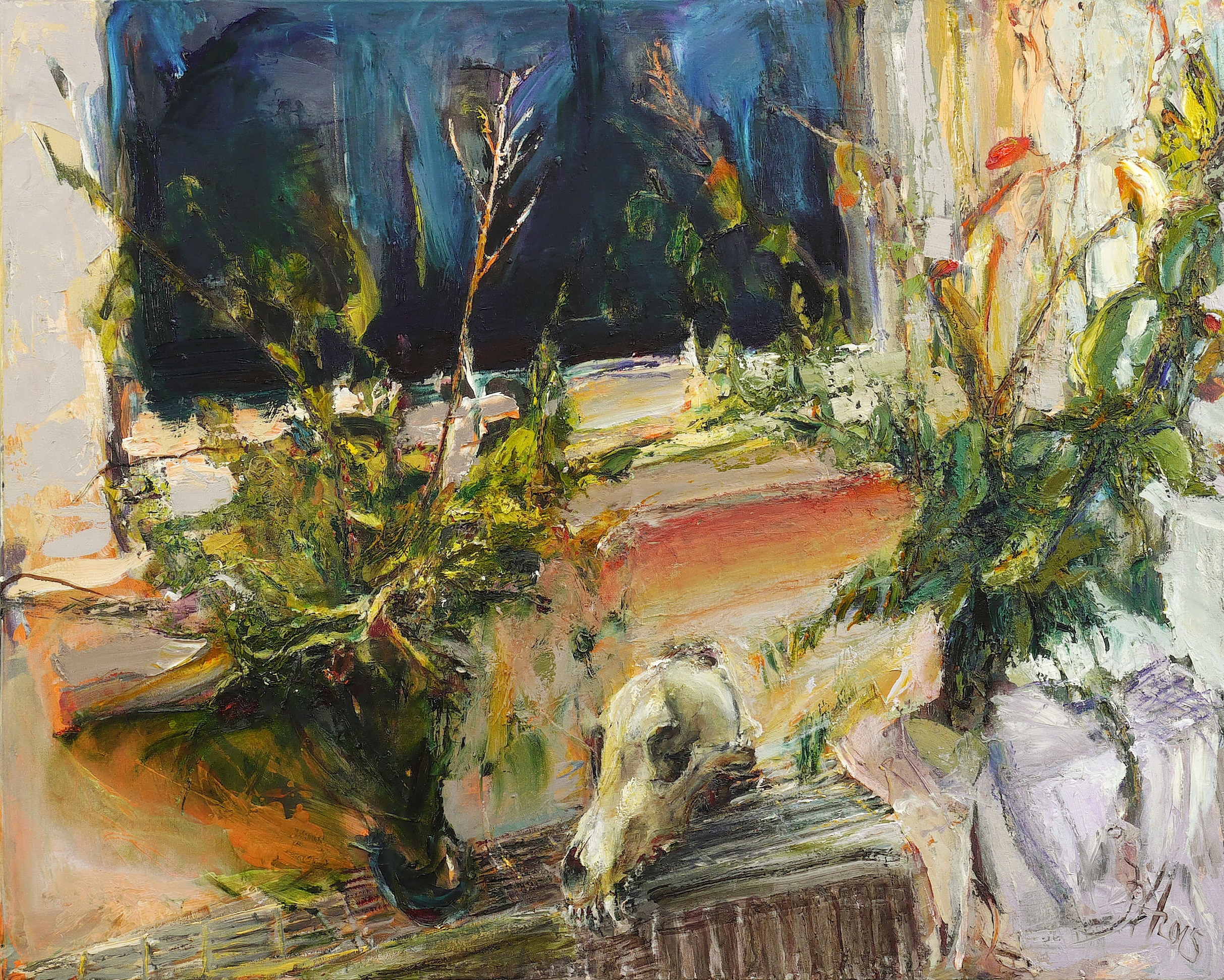 Johannes Heisig – „Zwei Herbststräuße“