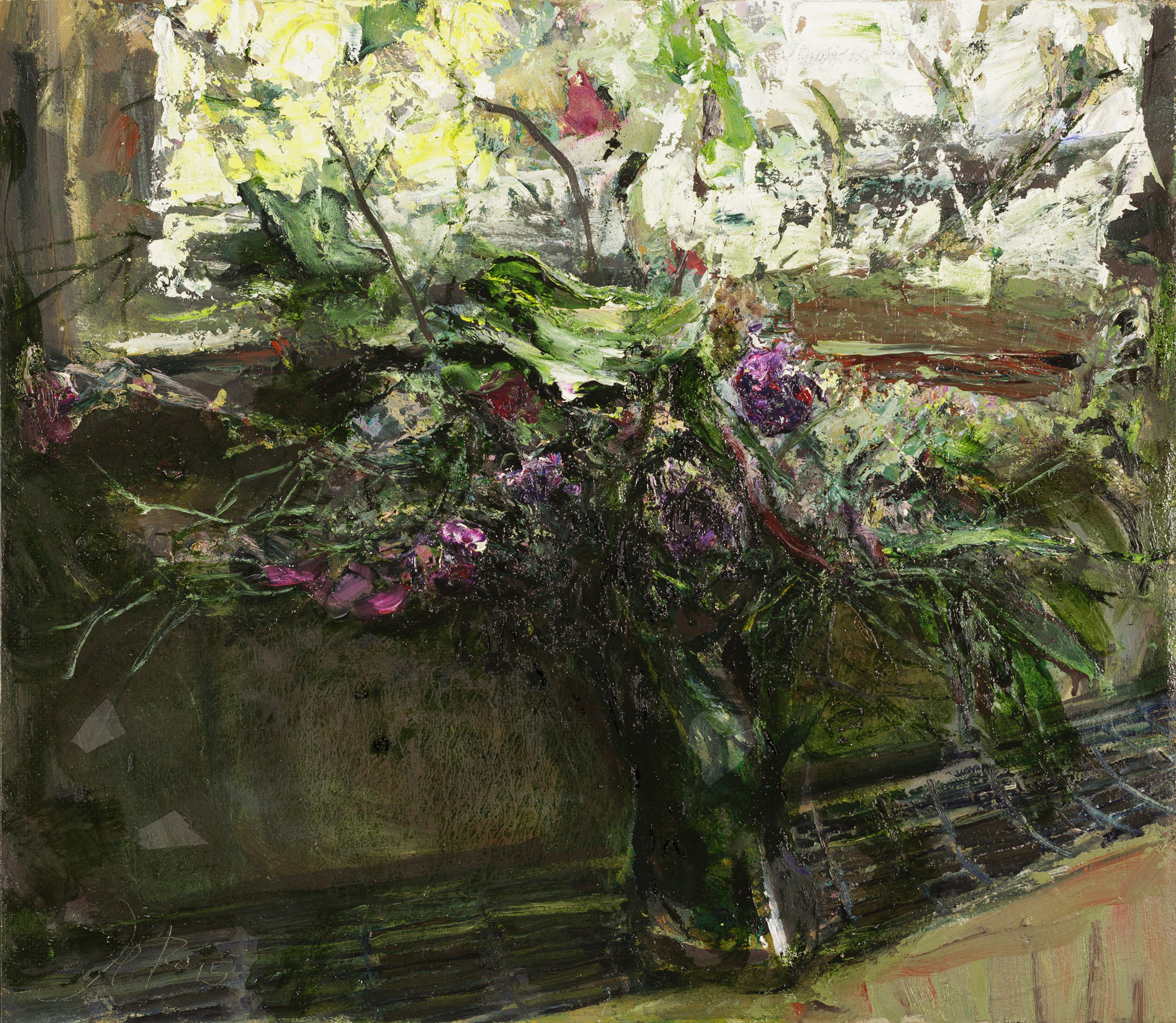 Johannes Heisig – „Strauß am Fenster“