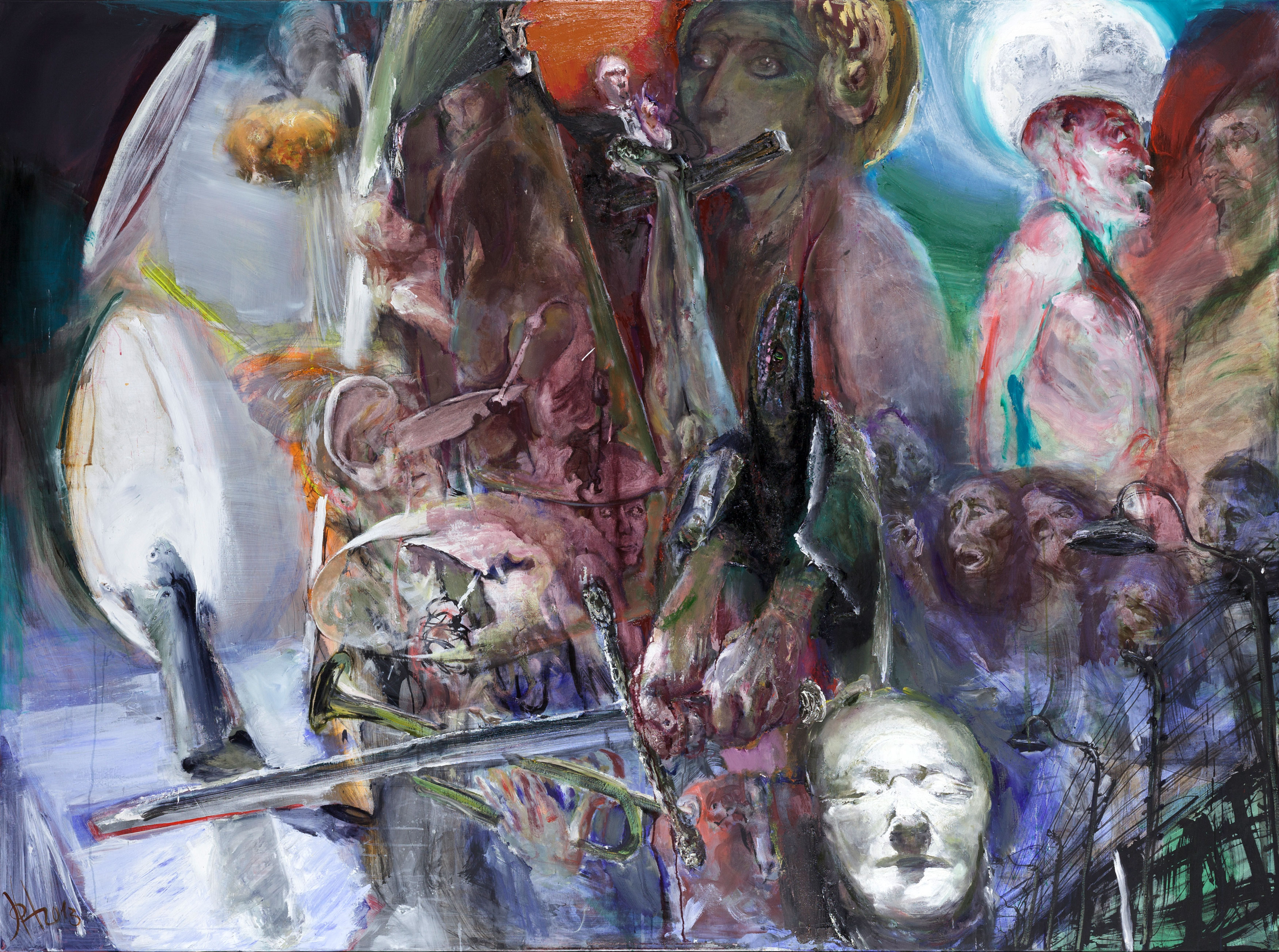 Johannes Heisig – „Lizard King (Wagneriana)“