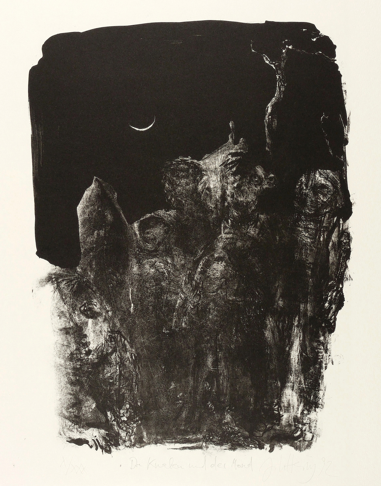 Drei Knaben und der Mond