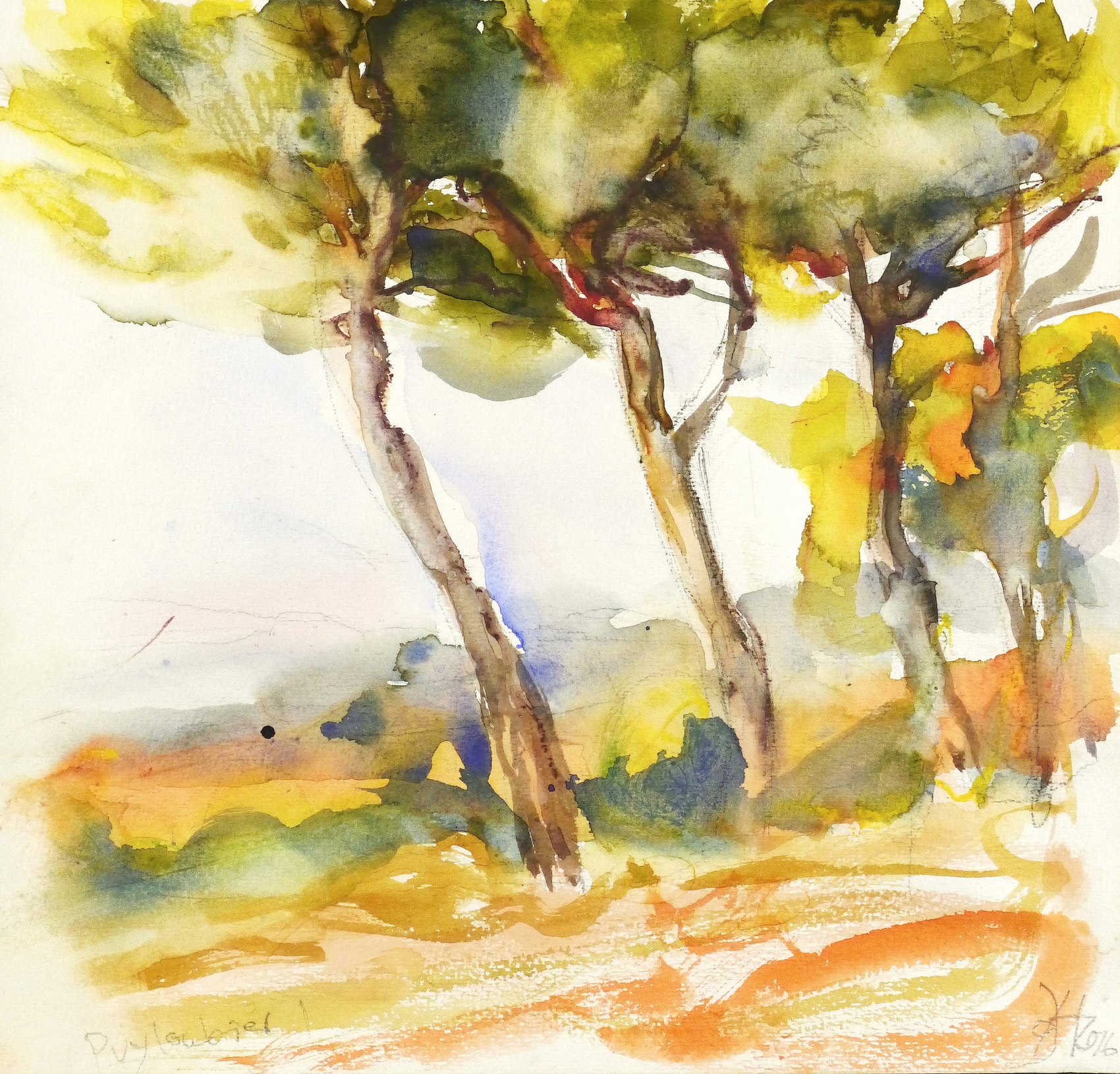 Johannes Heisig – „Puyloubier I“