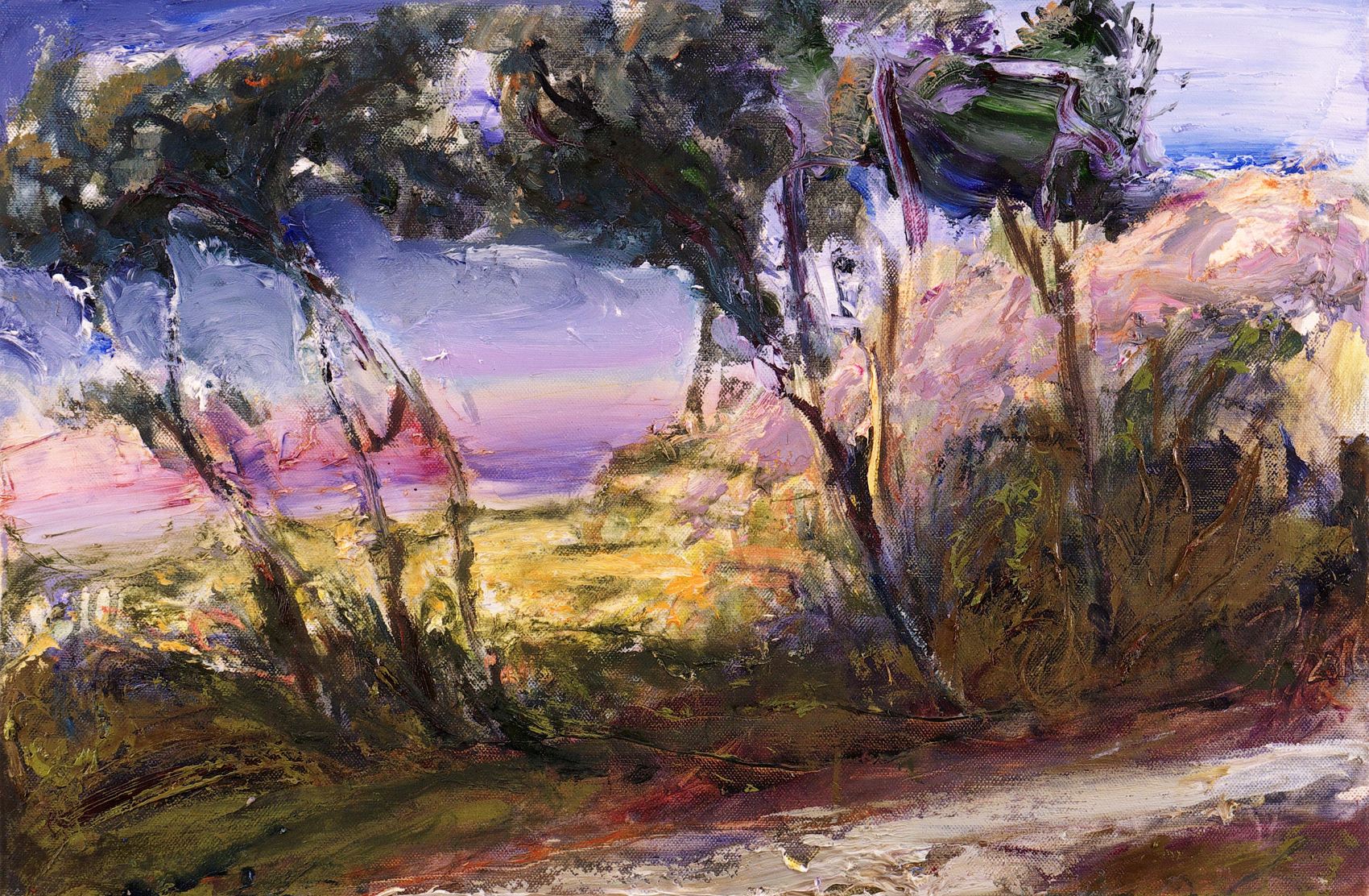 Johannes Heisig – „Morgendlicher Weg“