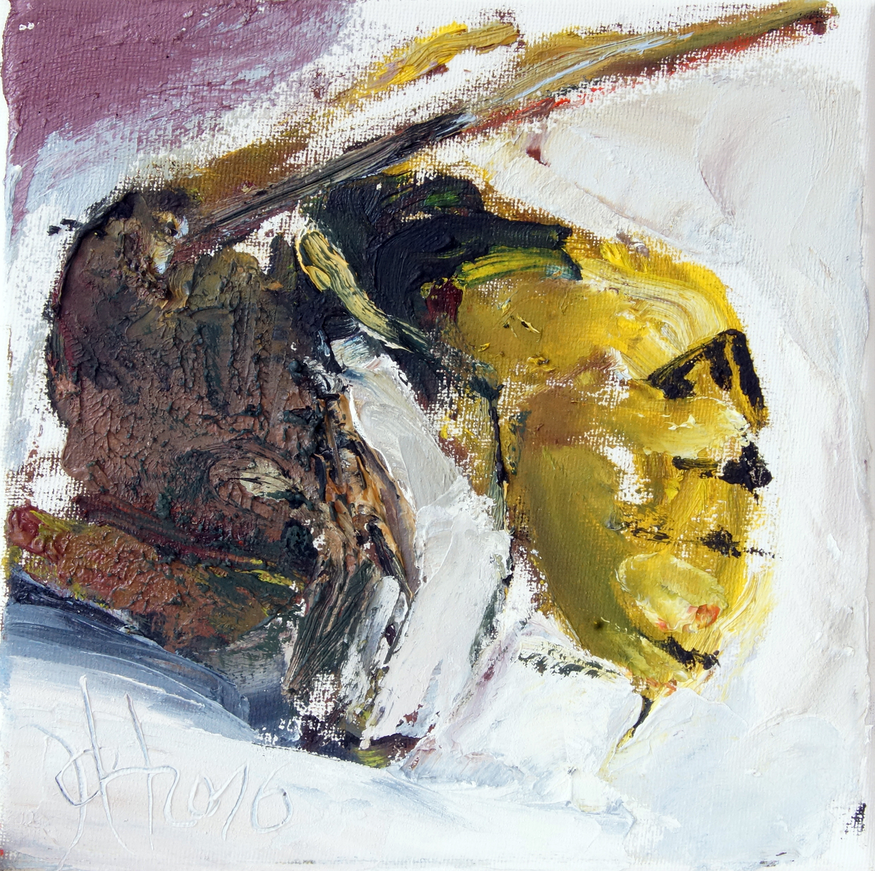 Johannes Heisig – „Requiem für eine Hornisse 5“