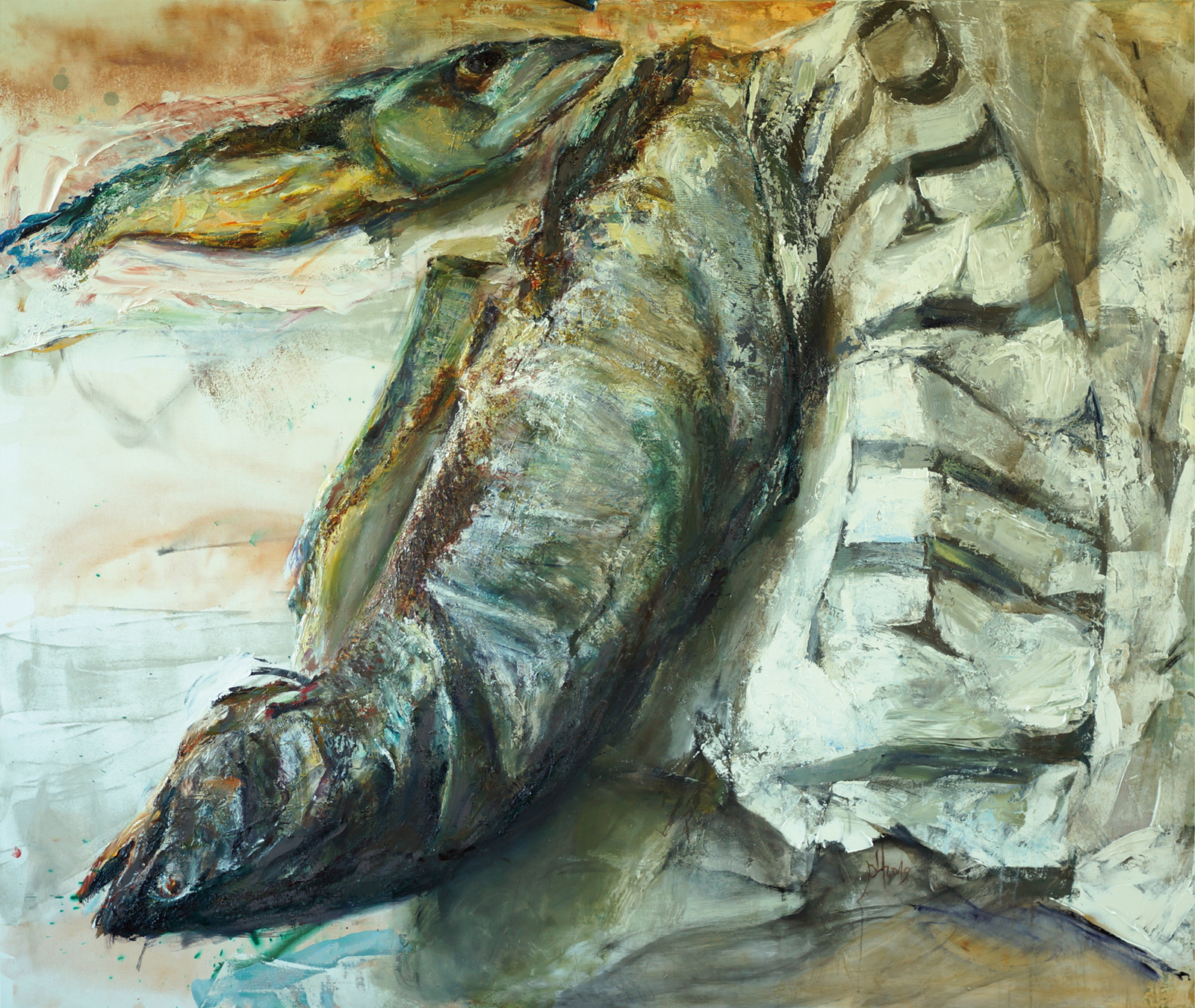 Johannes Heisig – „Fischgericht“