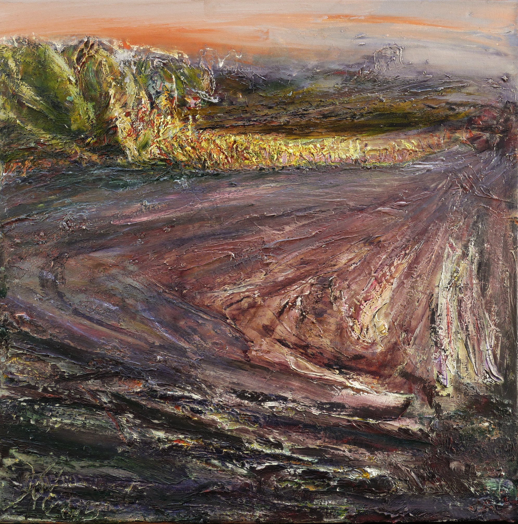 Johannes Heisig – „An der Bergstraße“