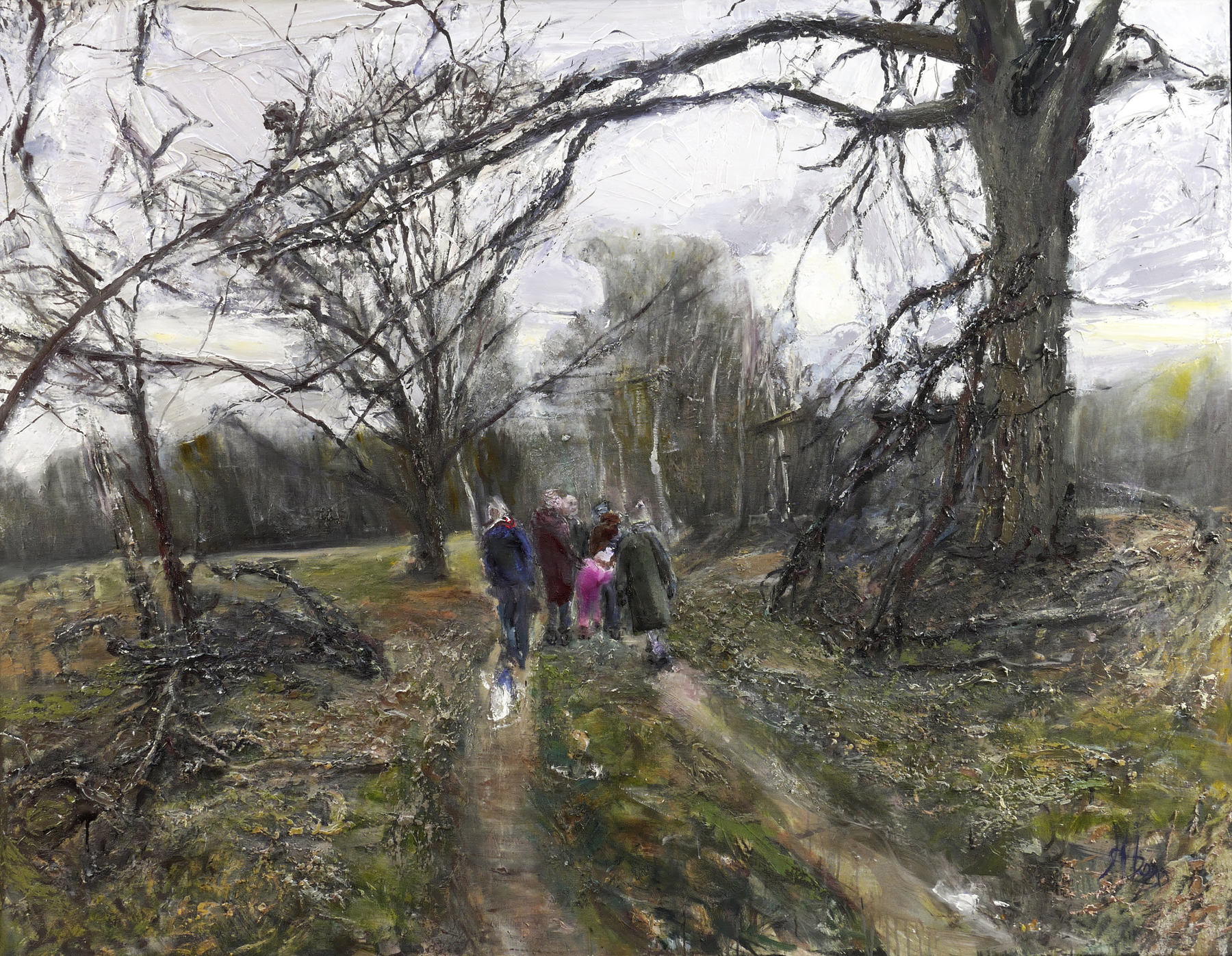 Johannes Heisig – „Neujahrsspaziergang“