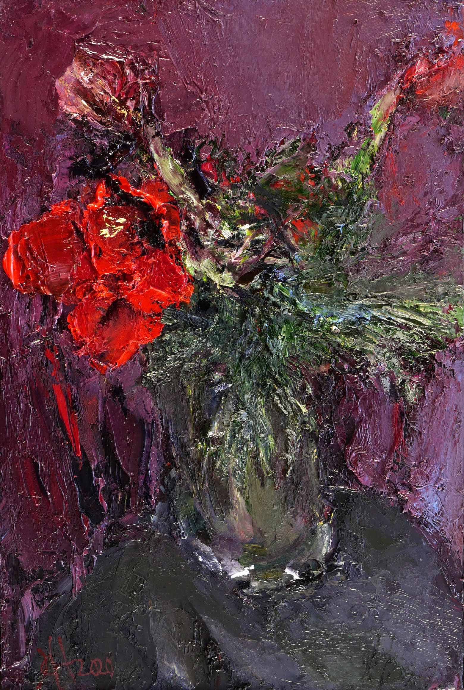 Johannes Heisig – „Amaryllis II“
