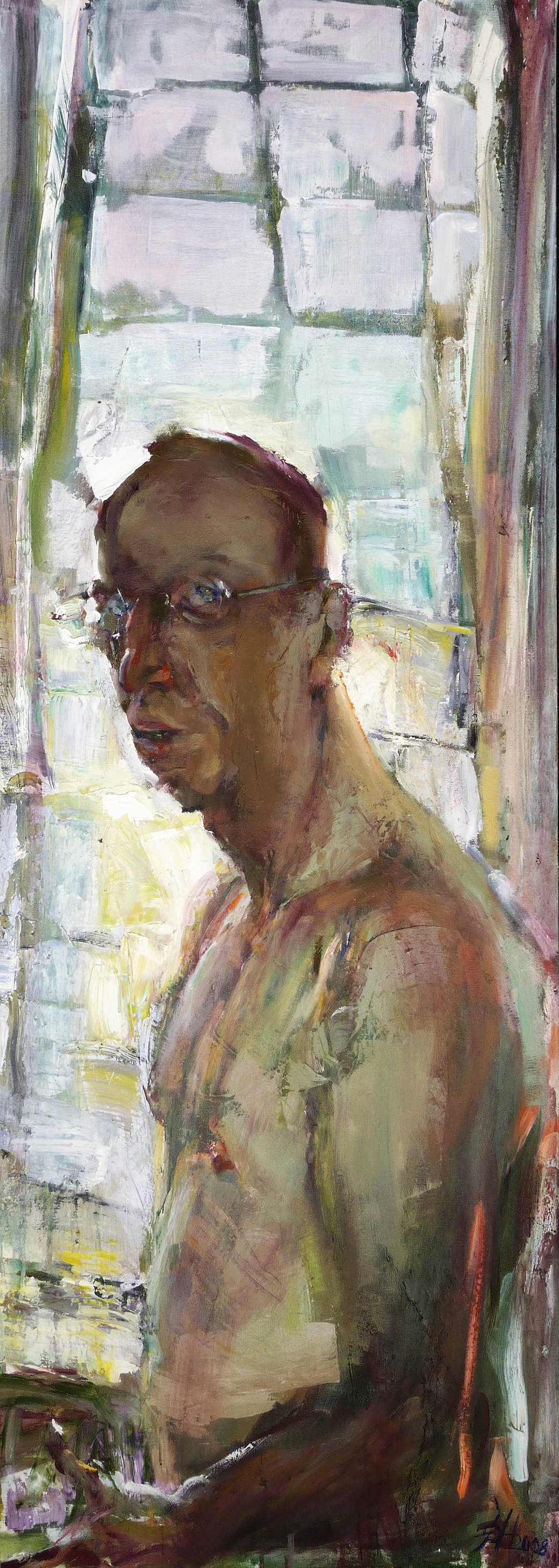 Johannes Heisig, Selbst im Käfig, 2008