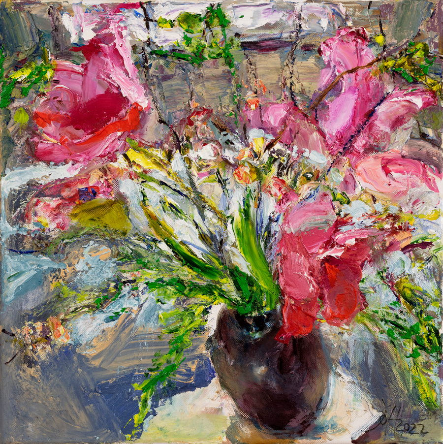 Kleiner Tulpenstrauß