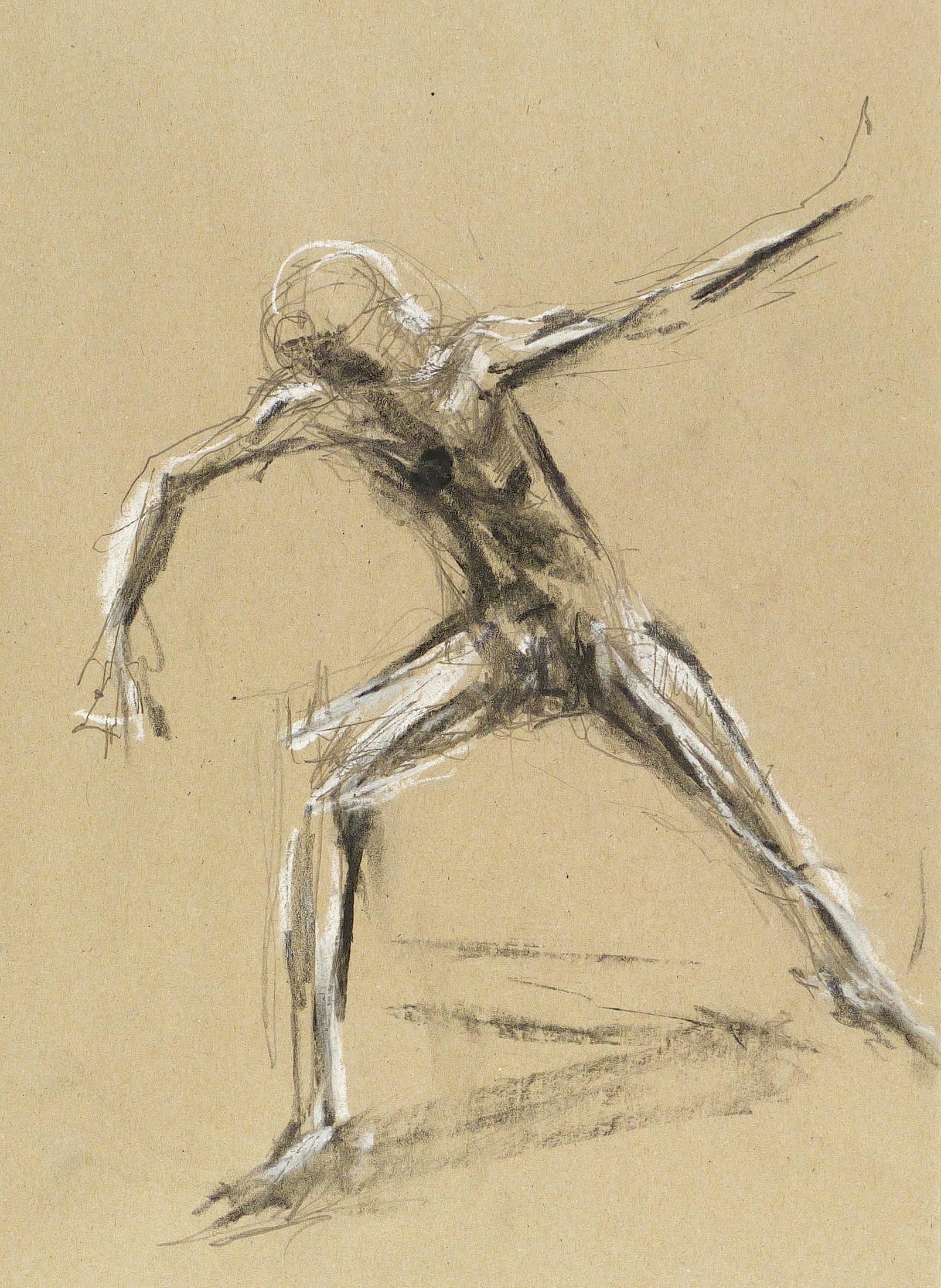 Thomas Jastram – „Bewegungsstudie (Figur vorwärts schreitend)“