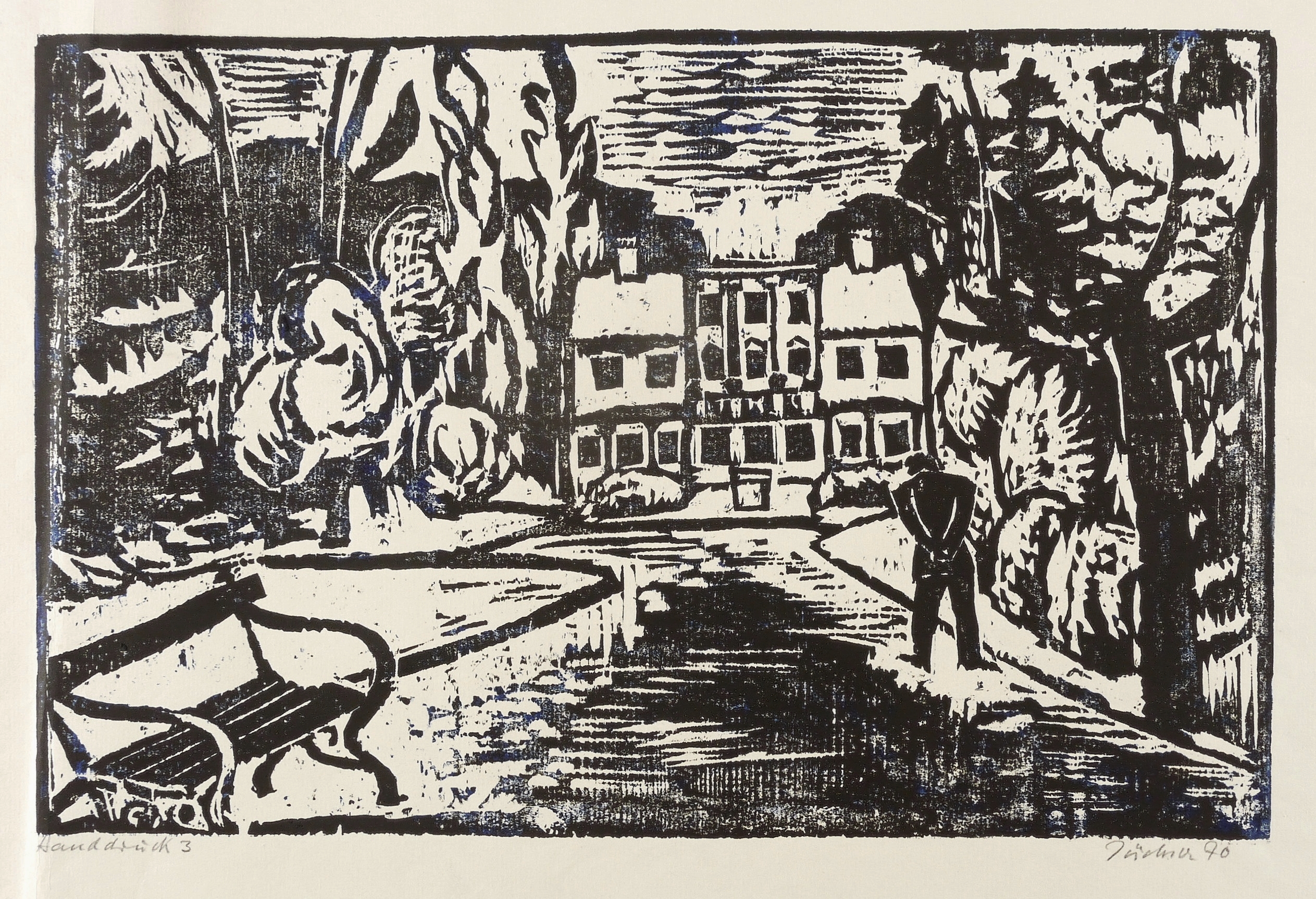 Hans Jüchser, Rhododendronpark Wachwitz, 1970