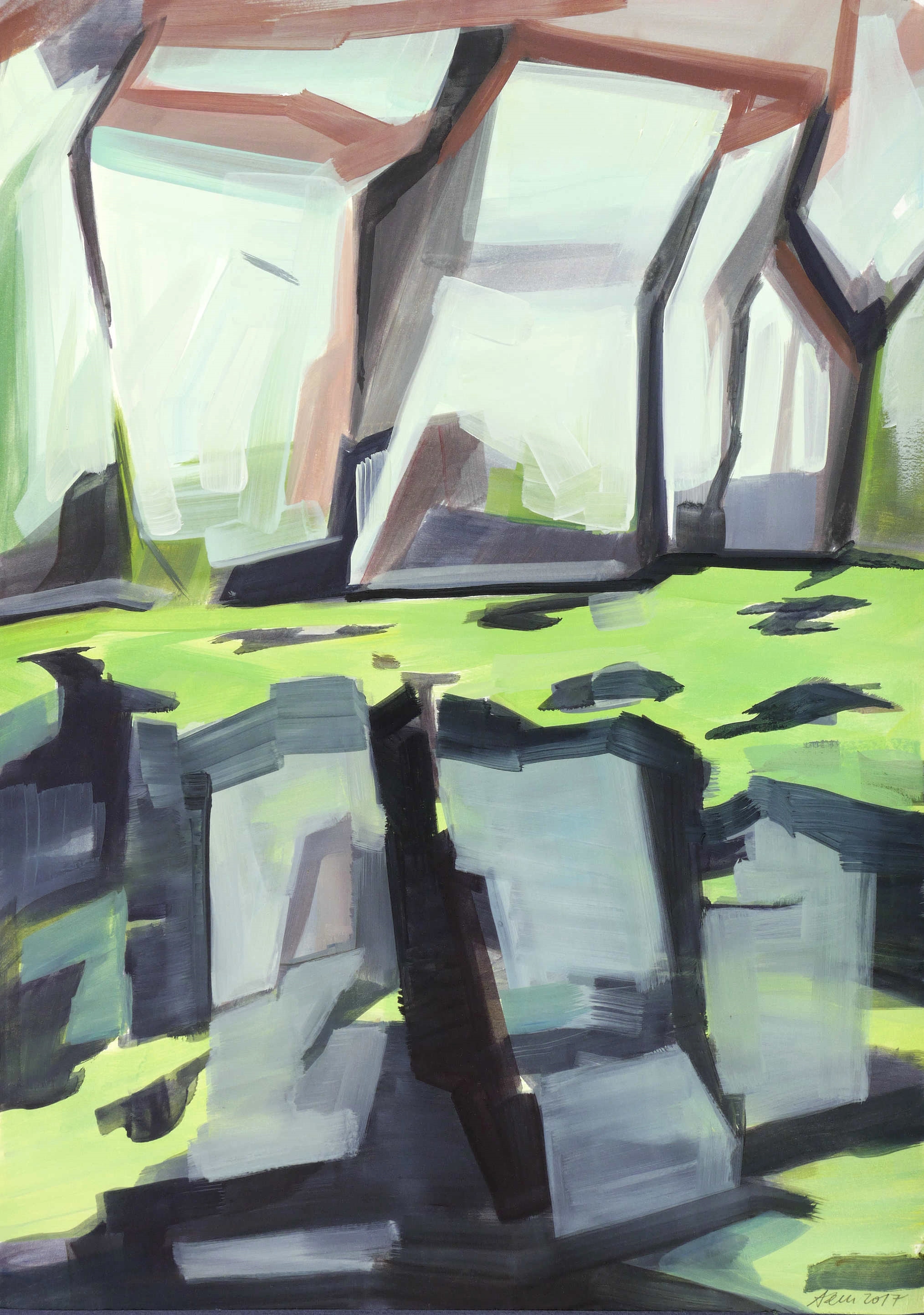 Anne Kern – „Felsspiegelung I“