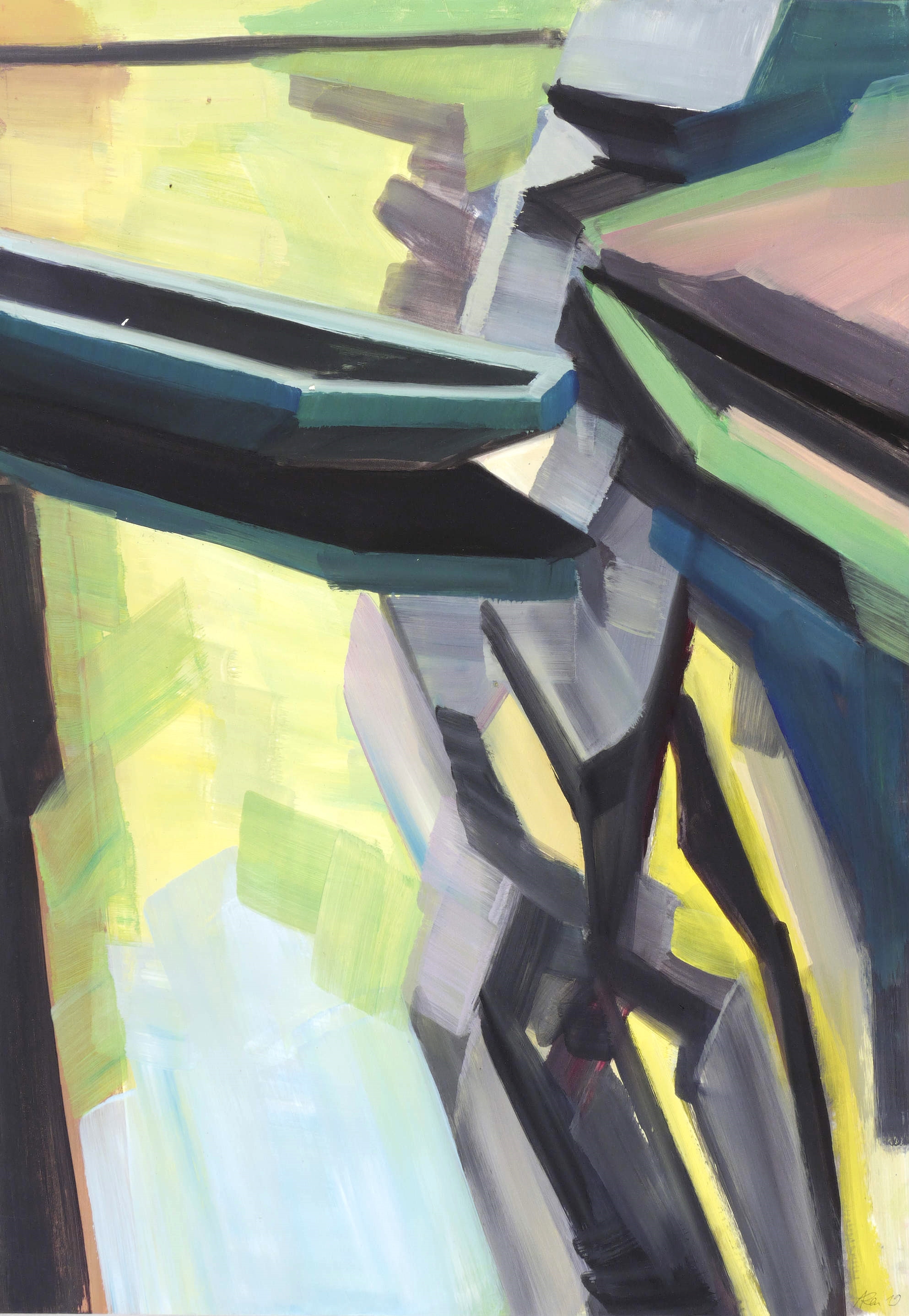 Boot im Steinbruch 3 Boot im Steinbruch 3