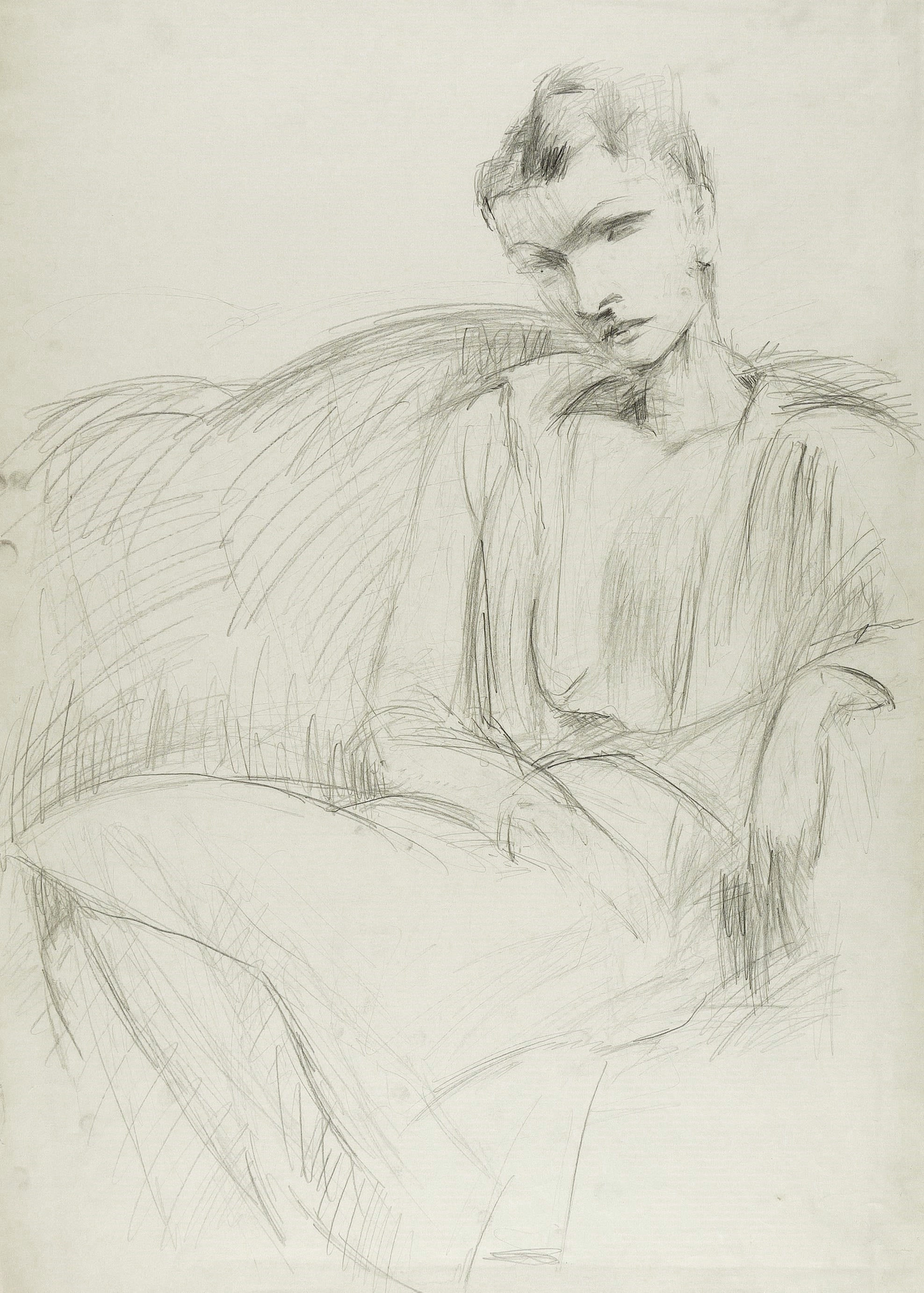 Siegfried Klotz – „Bildnis einer Sitzenden“