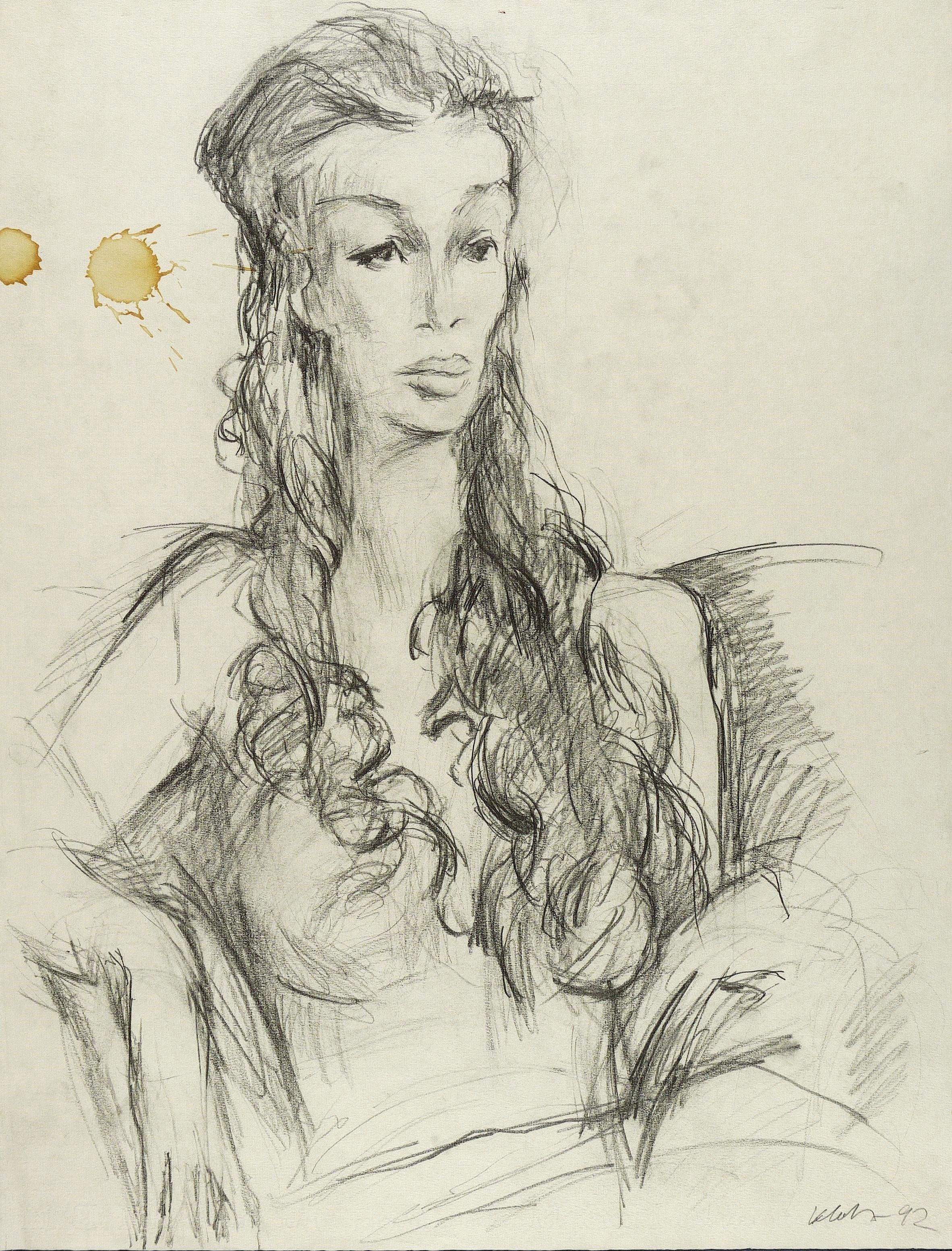 Siegfried Klotz – „Bildnis einer Frau. Halbakt“