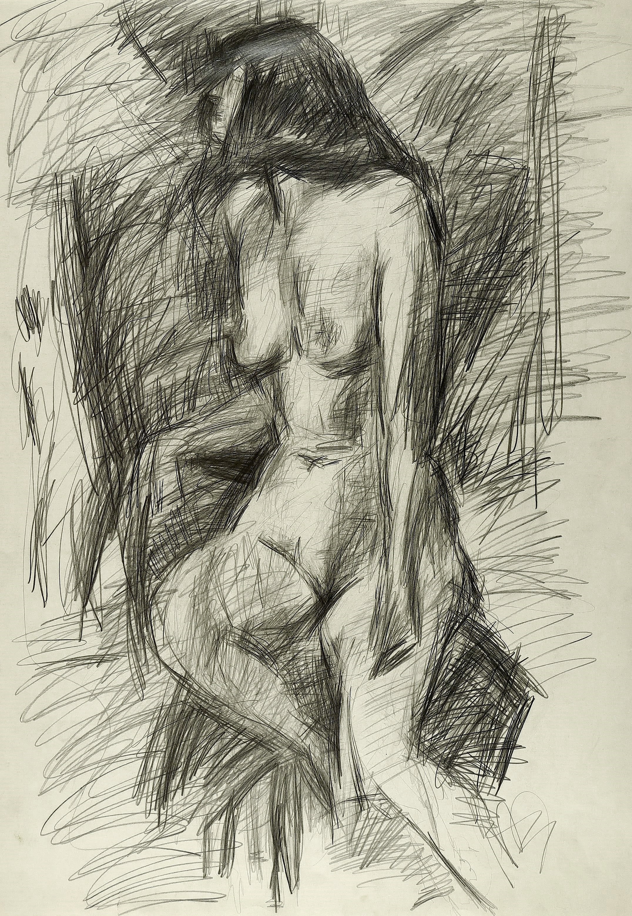 Siegfried Klotz – „Weiblicher Akt“