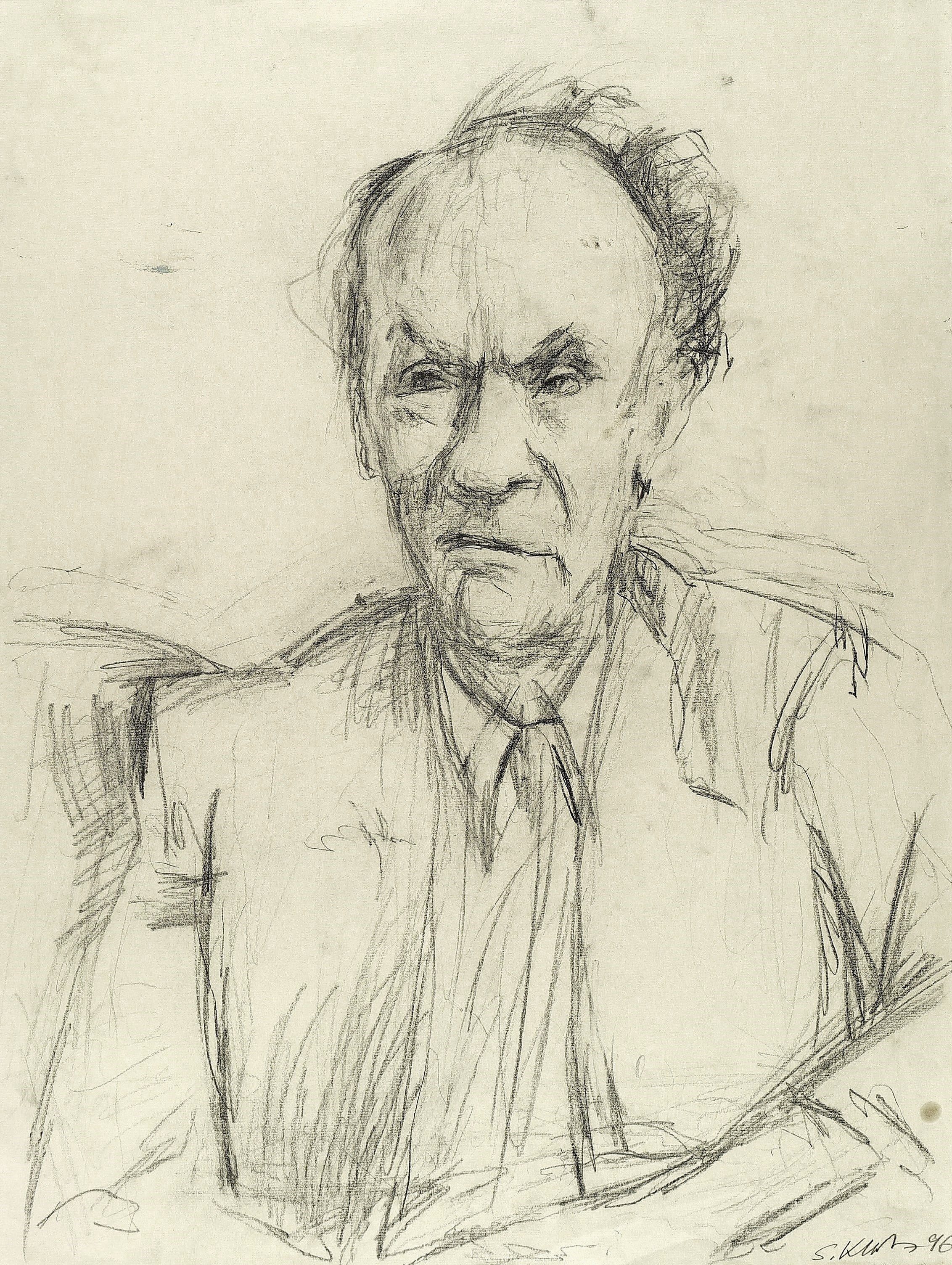 Siegfried Klotz – „Bildnis Dr. Angelo Walther“