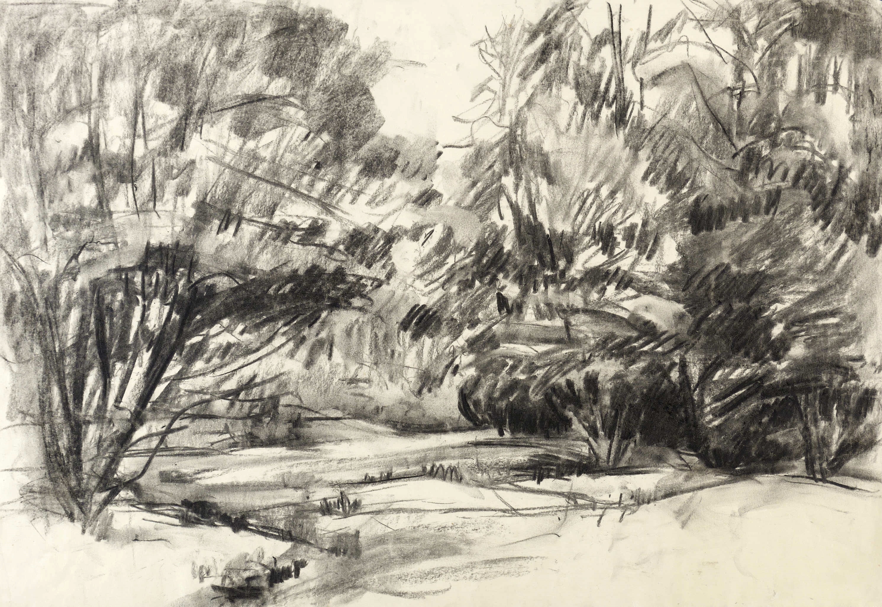 Siegfried Klotz, Landschaft, 1970-1980