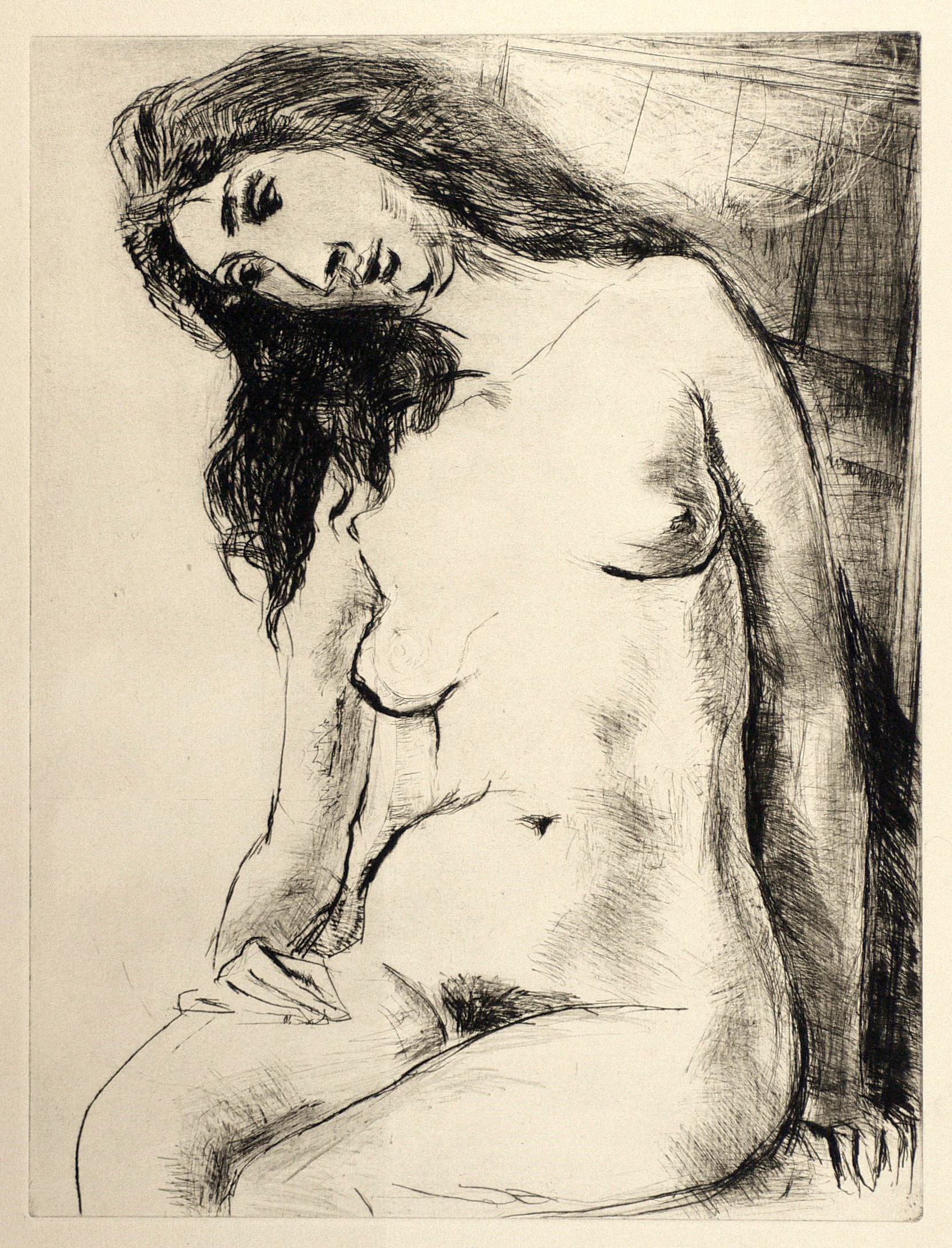 Siegfried Klotz – „Melancholischer Akt“