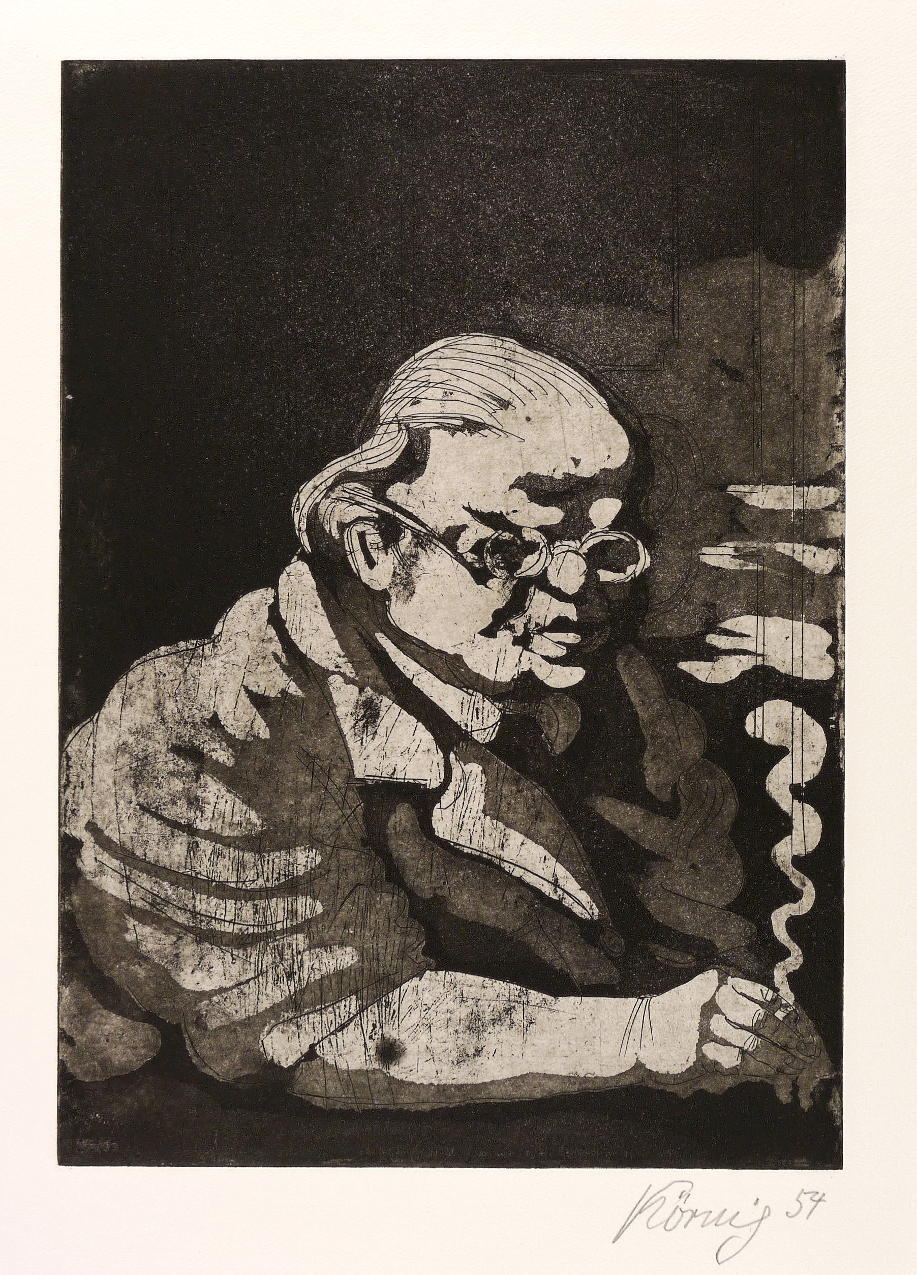 Der berühmte Drucker Ehrhardt (Alfred Ehrhardt)