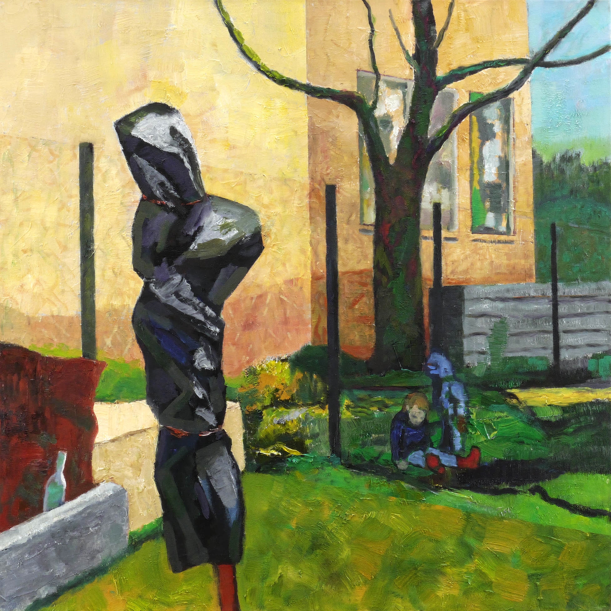 Hans Kutschke, Im Garten, 2020