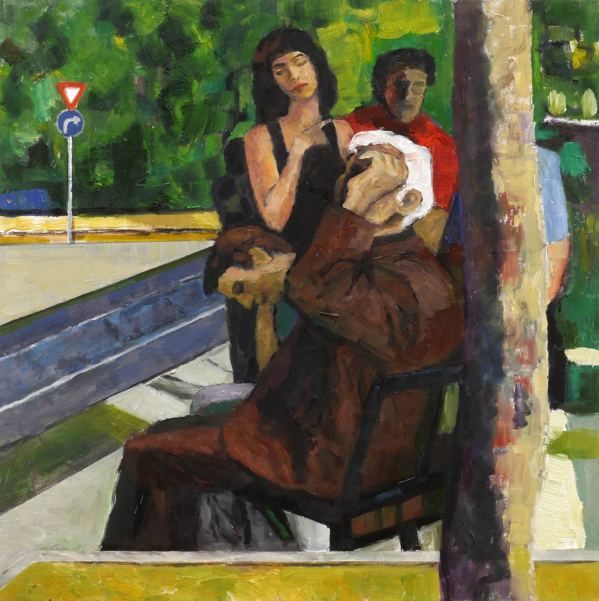 Hans Kutschke, Im Park, 2020