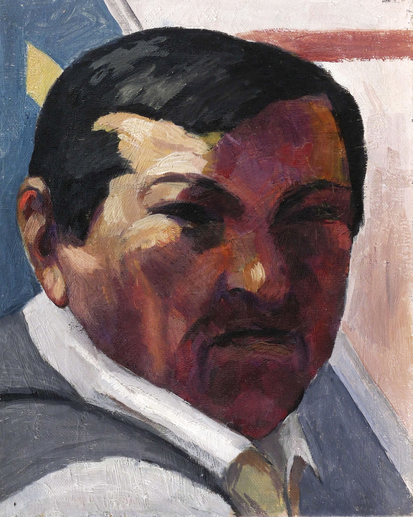 Hans Kutschke, Ohne Titel (Porträt eines Mannes), 2004