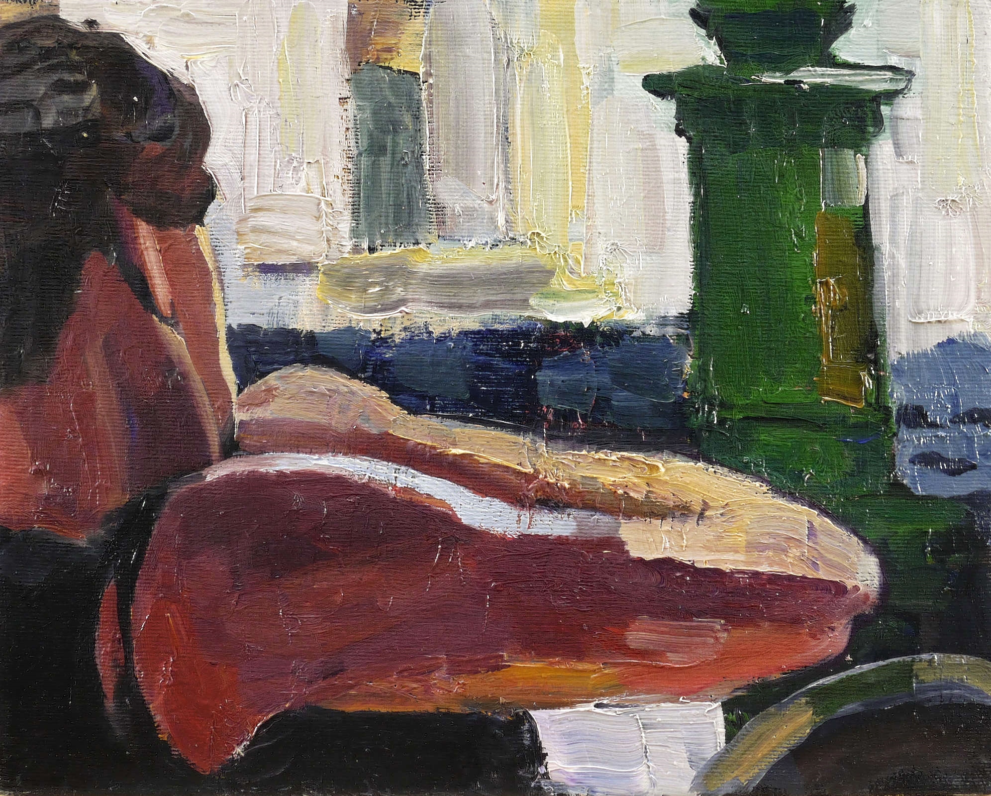 Hans Kutschke, Ohne Titel (Am Anleger), 2004