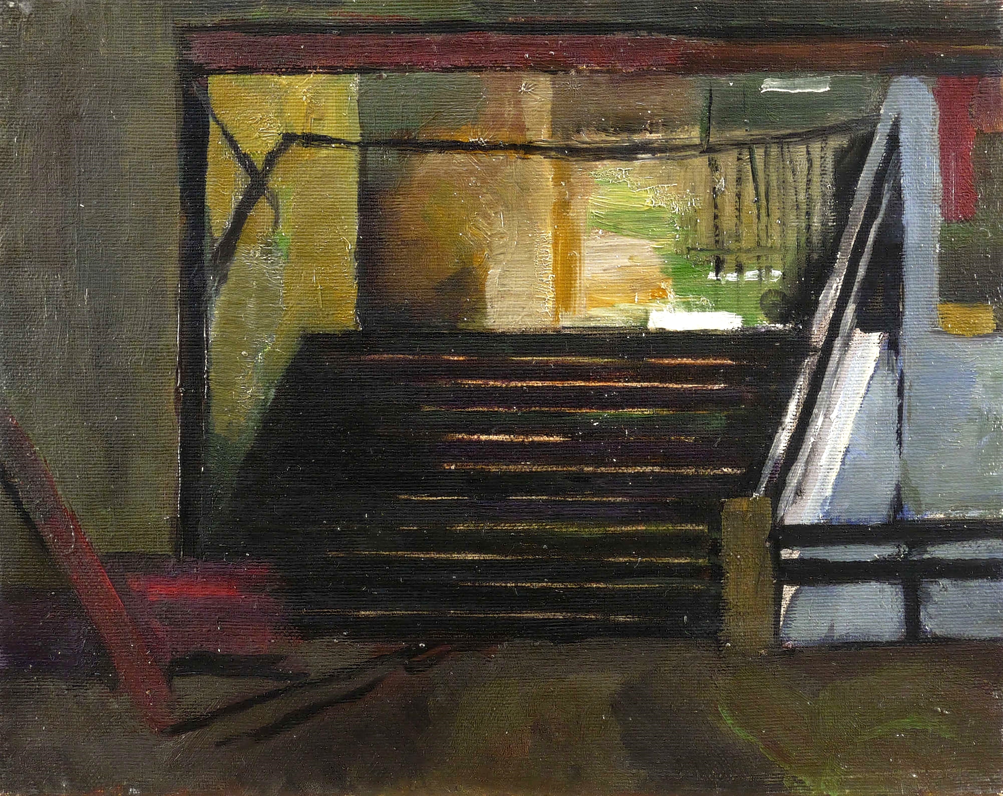 Hans Kutschke, Ohne Titel (Treppe), 2004