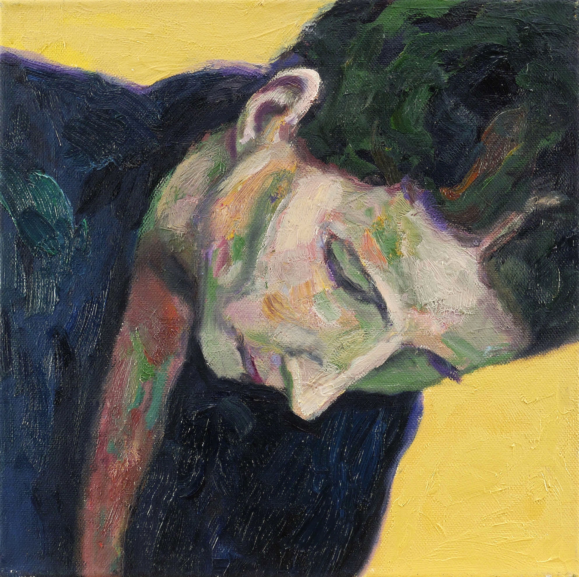 Hans Kutschke, Ohne Titel (Nach unten blickend), 1996