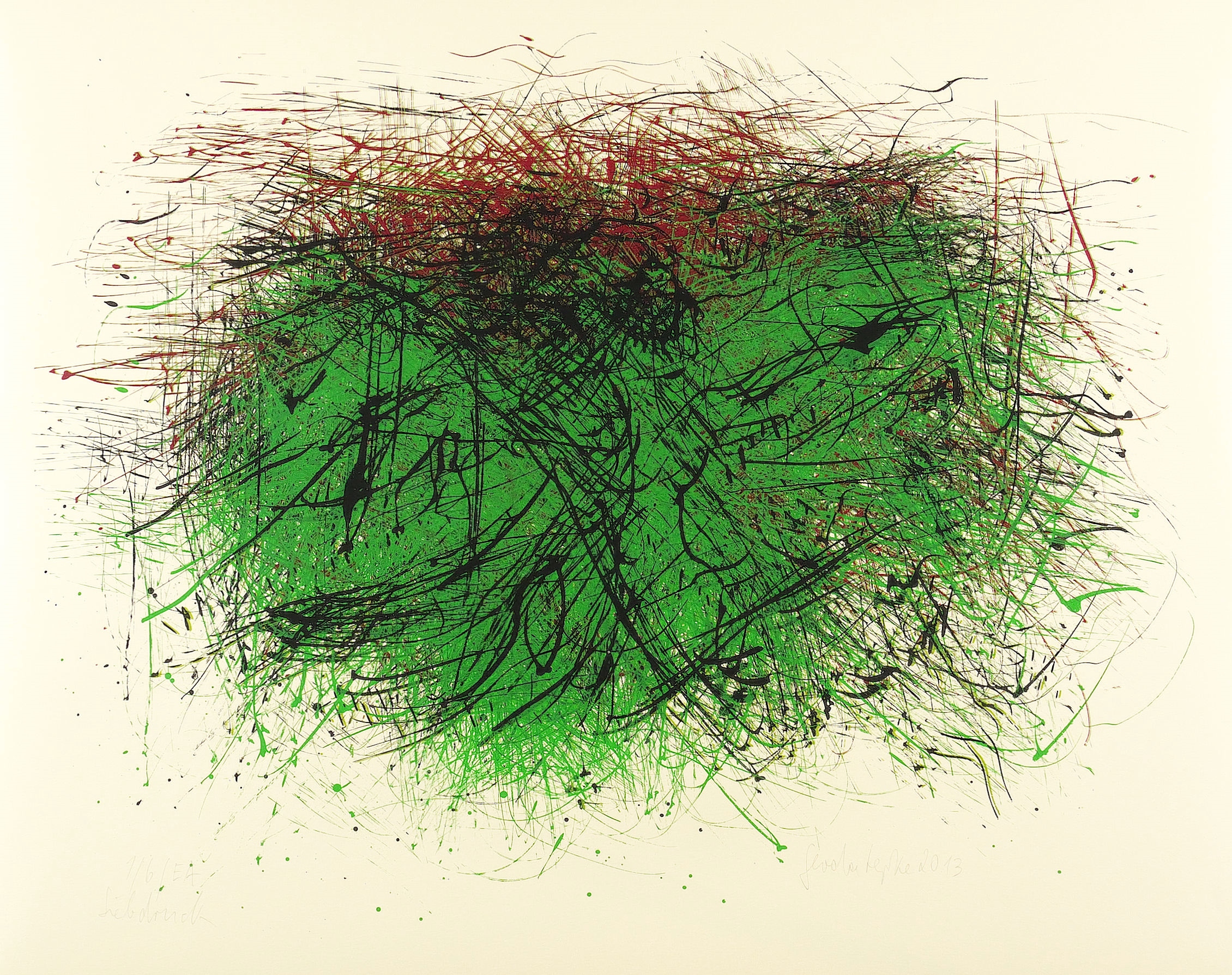 Gerda Lepke – „Aufsteigende Wiesenlandschaft II“