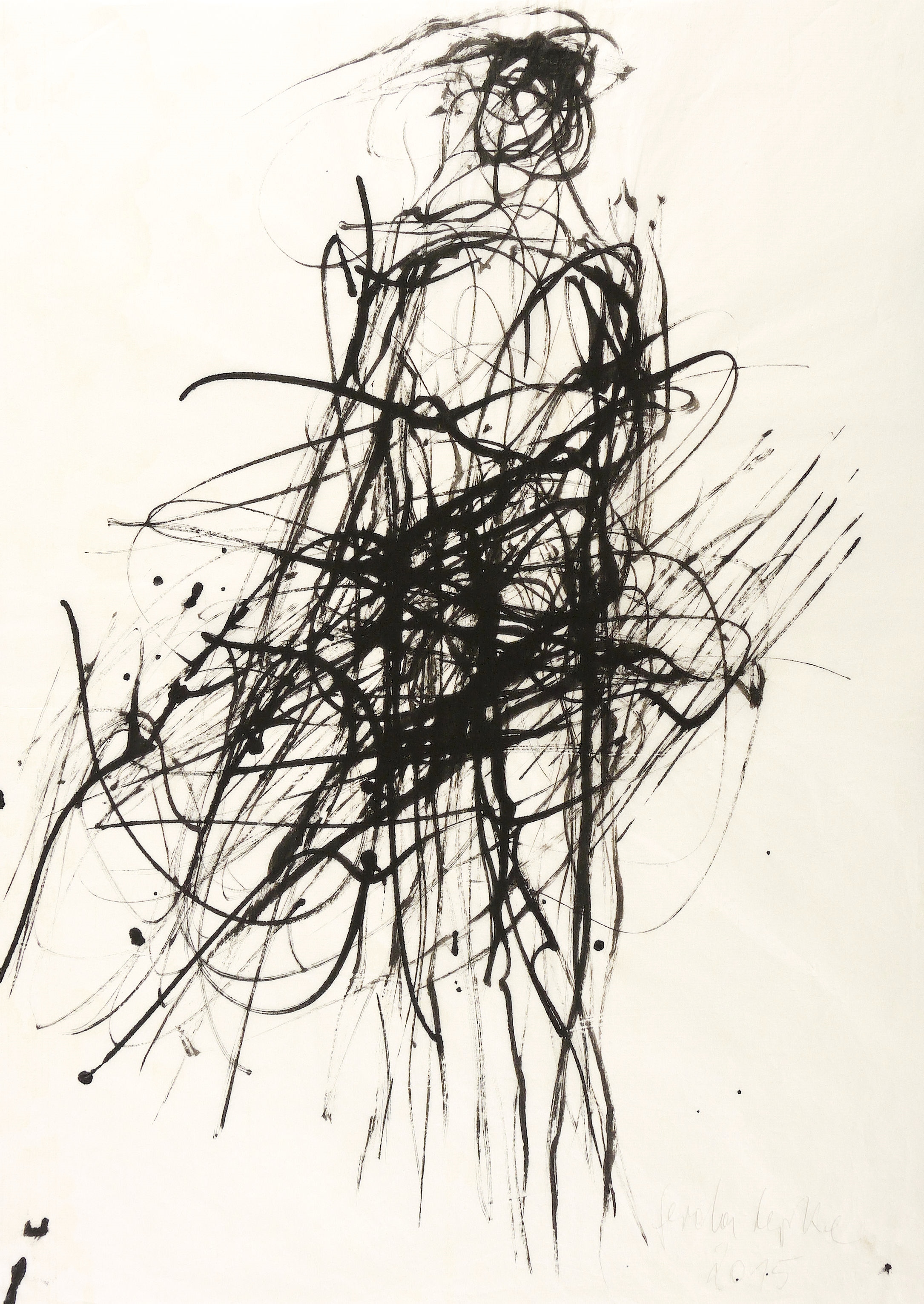 Gerda Lepke – „Skizze nach barocker Figur“