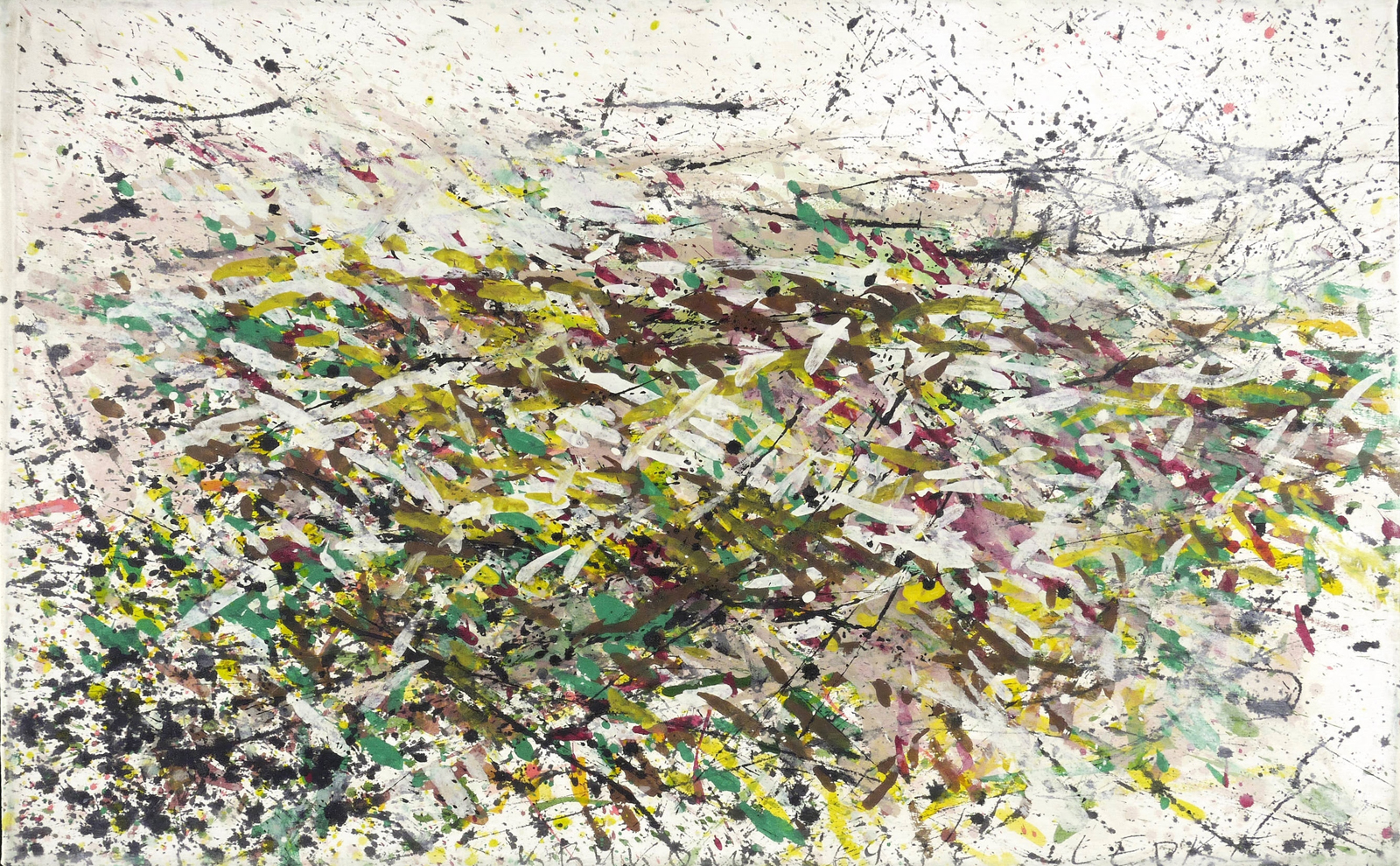 Gerda Lepke, Feldlandschaft, 1978