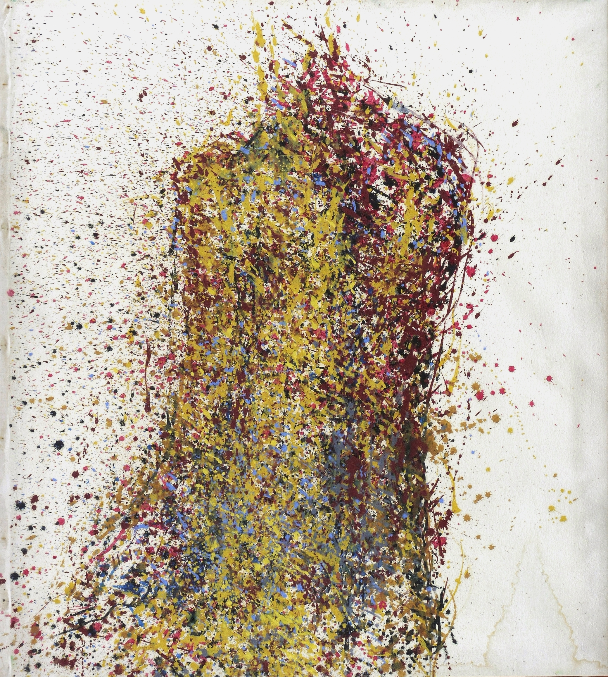 Gerda Lepke, Sitzender Rückenakt - Ingo, 1976/1977