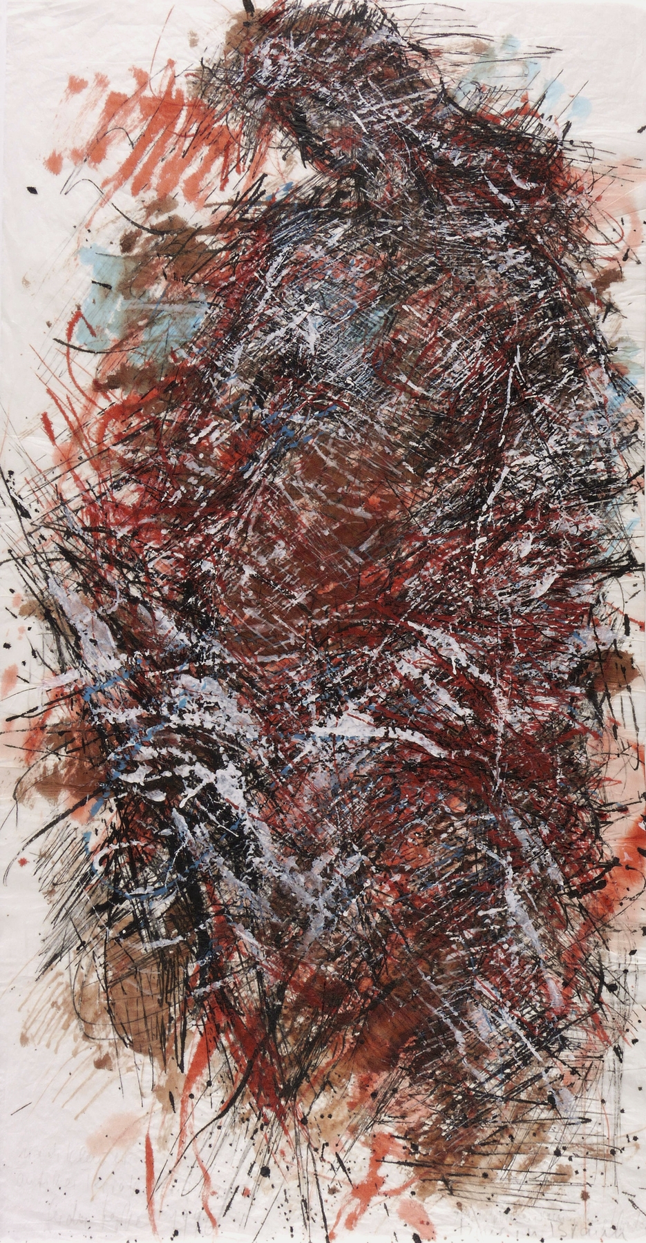 Figur in Braun (nach kleiner antiker Terrakotta)