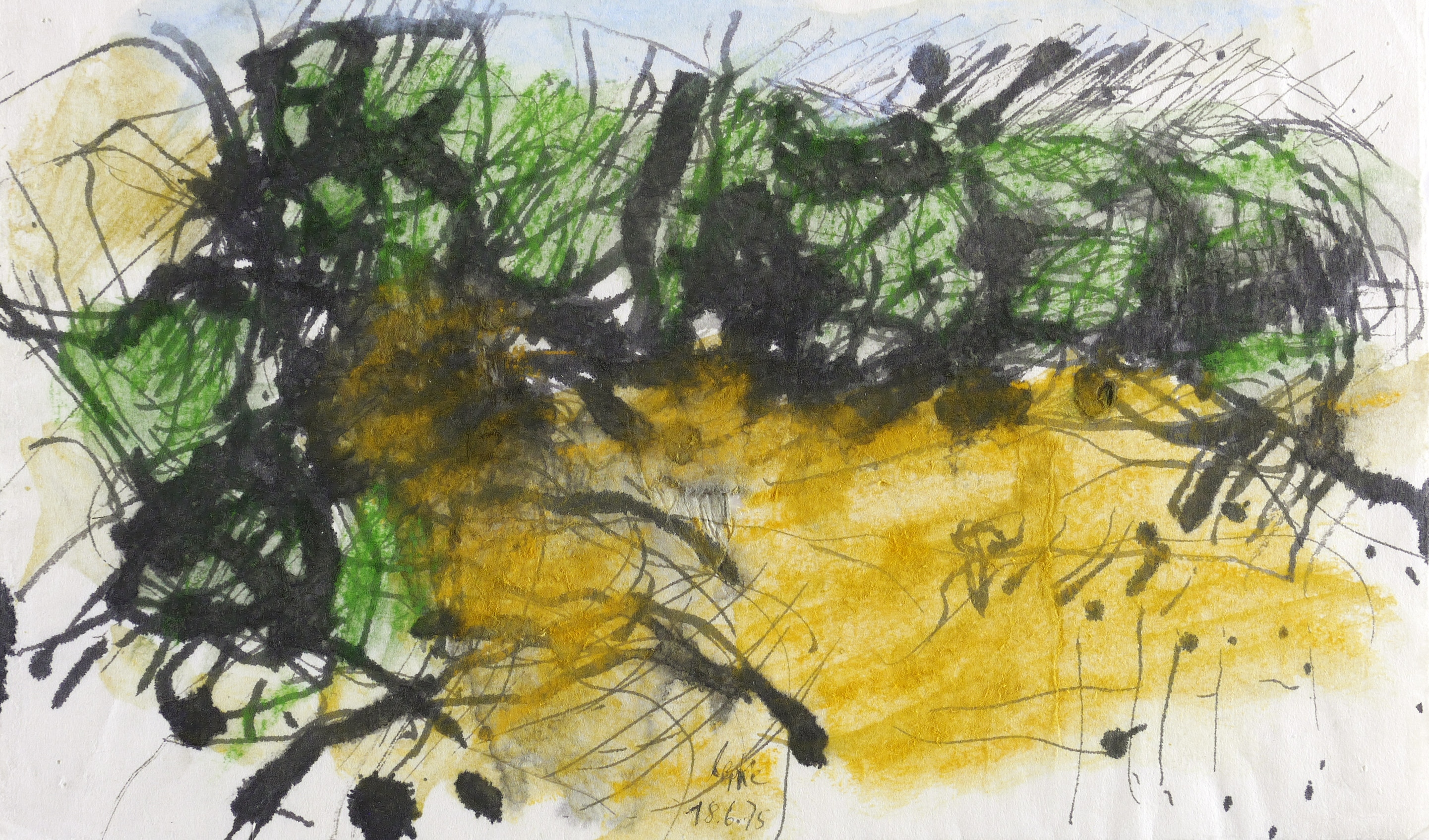 Ohne Titel (Kleine Landschaft)