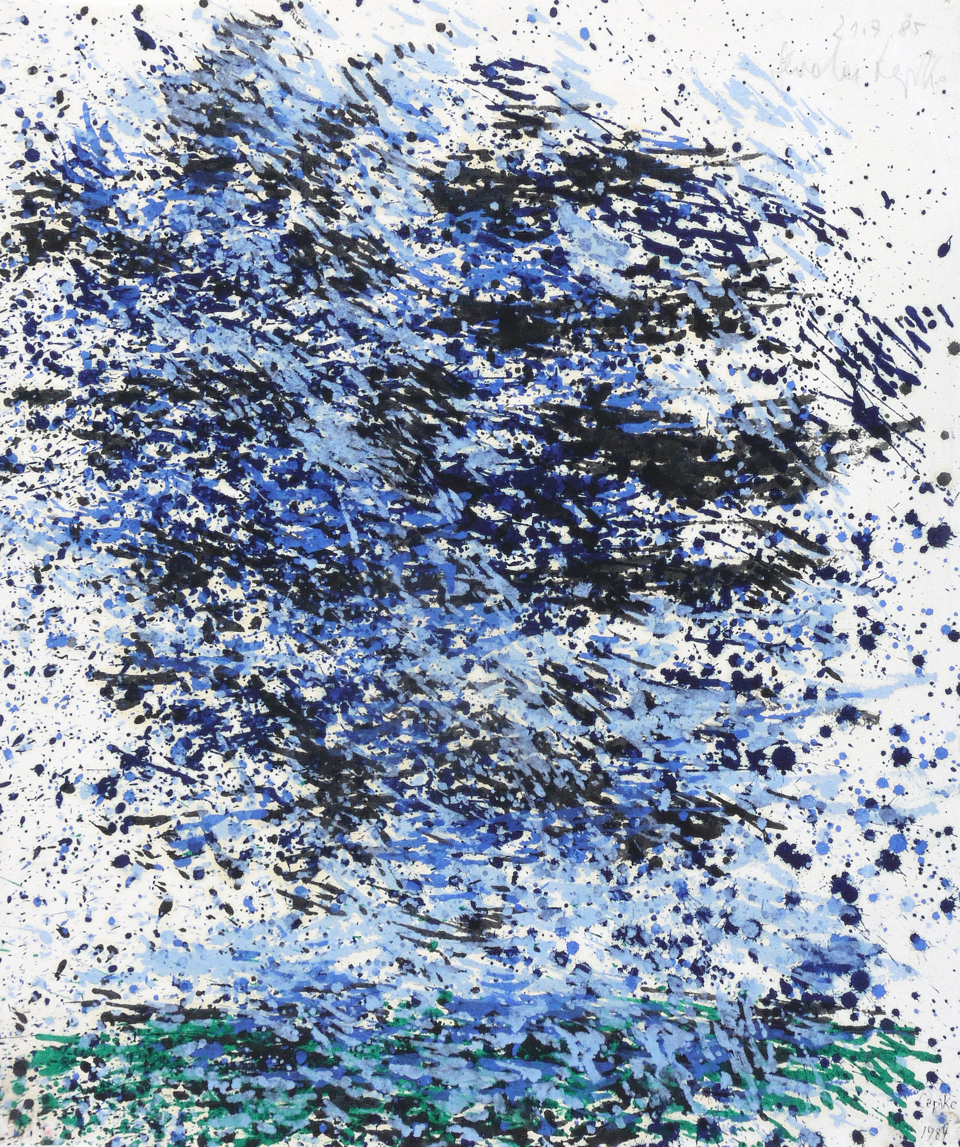 Ohne Titel (Aufsteigende Wolken)