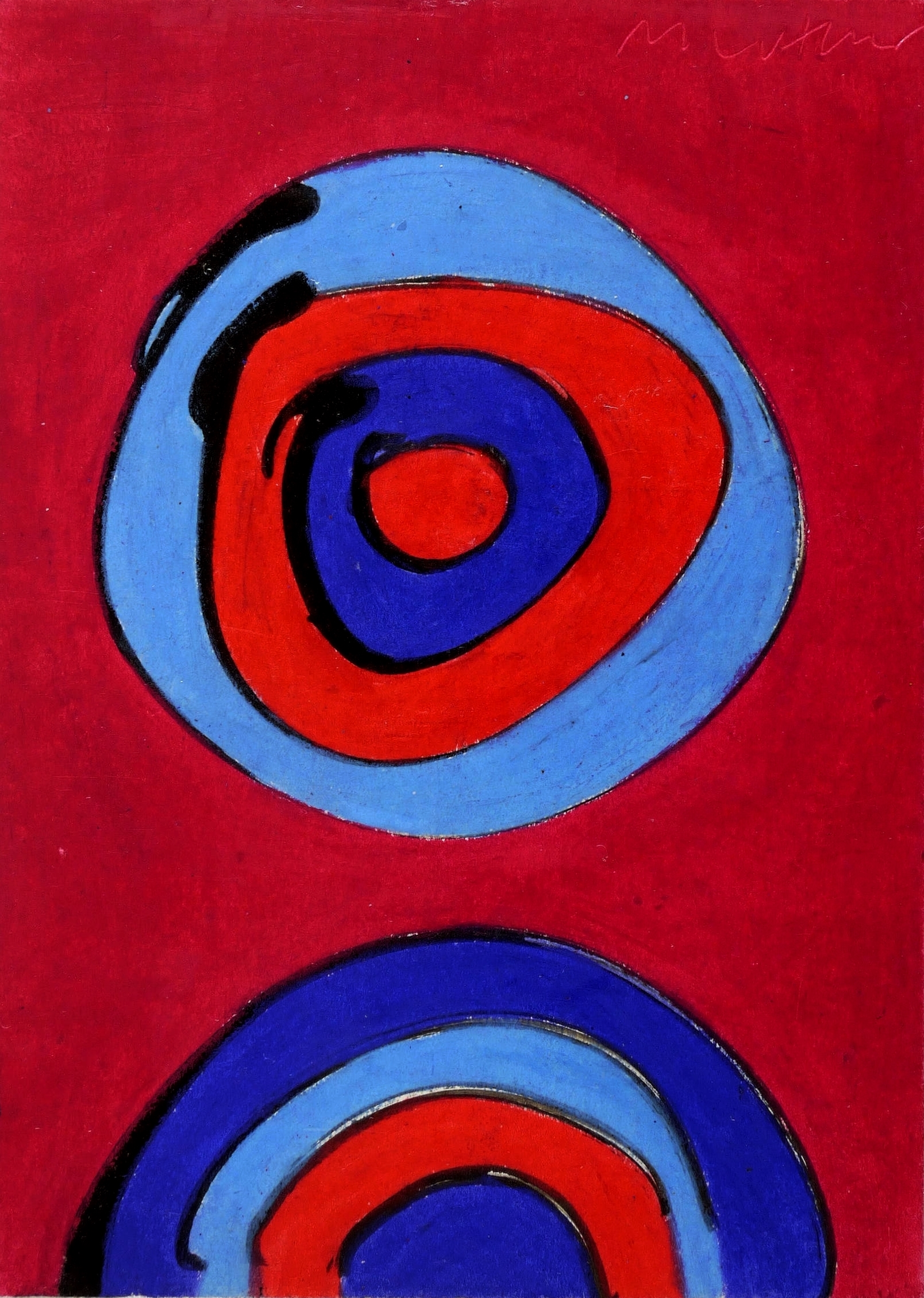 Freut euch des Lebens (Ringe Blau-Rot)